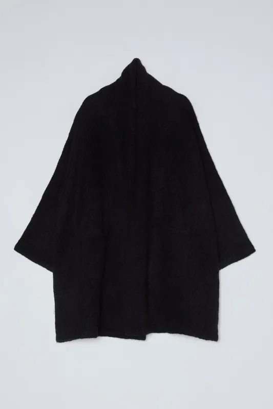 Haori Coat in Supreme Alpaca made by Atelier Delphine