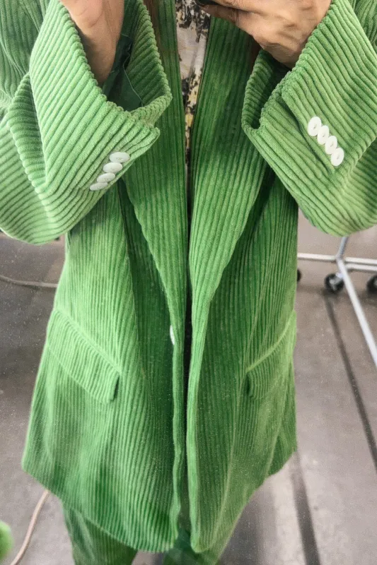How We Are Wearing It / Emil Jacket in Wide Wale Corduroy made by Atelier Delphine