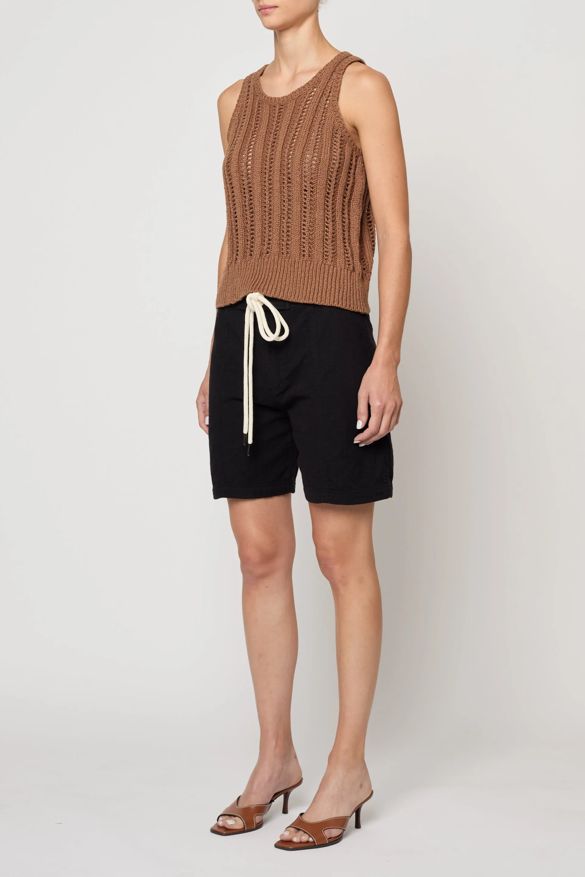 Board Short in Double Layer Gauze sold by Atelier Delphine product image thumbnail 3