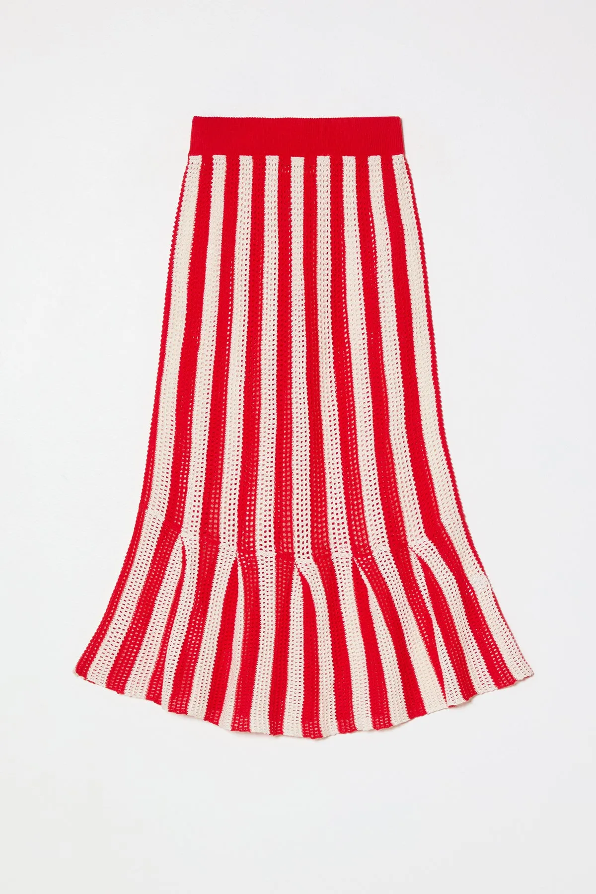 Frida Skirt Openwork Knit sold by Atelier Delphine