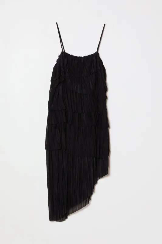 Arielle Dress in Random Pleats Chiffon made by Atelier Delphine