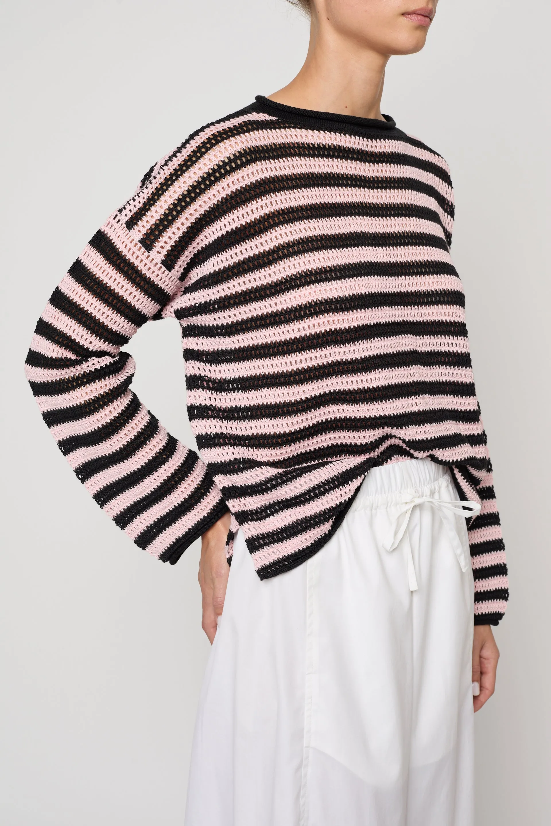 Leilani Sweater in Openwork Knit sold by Atelier Delphine product image thumbnail 5