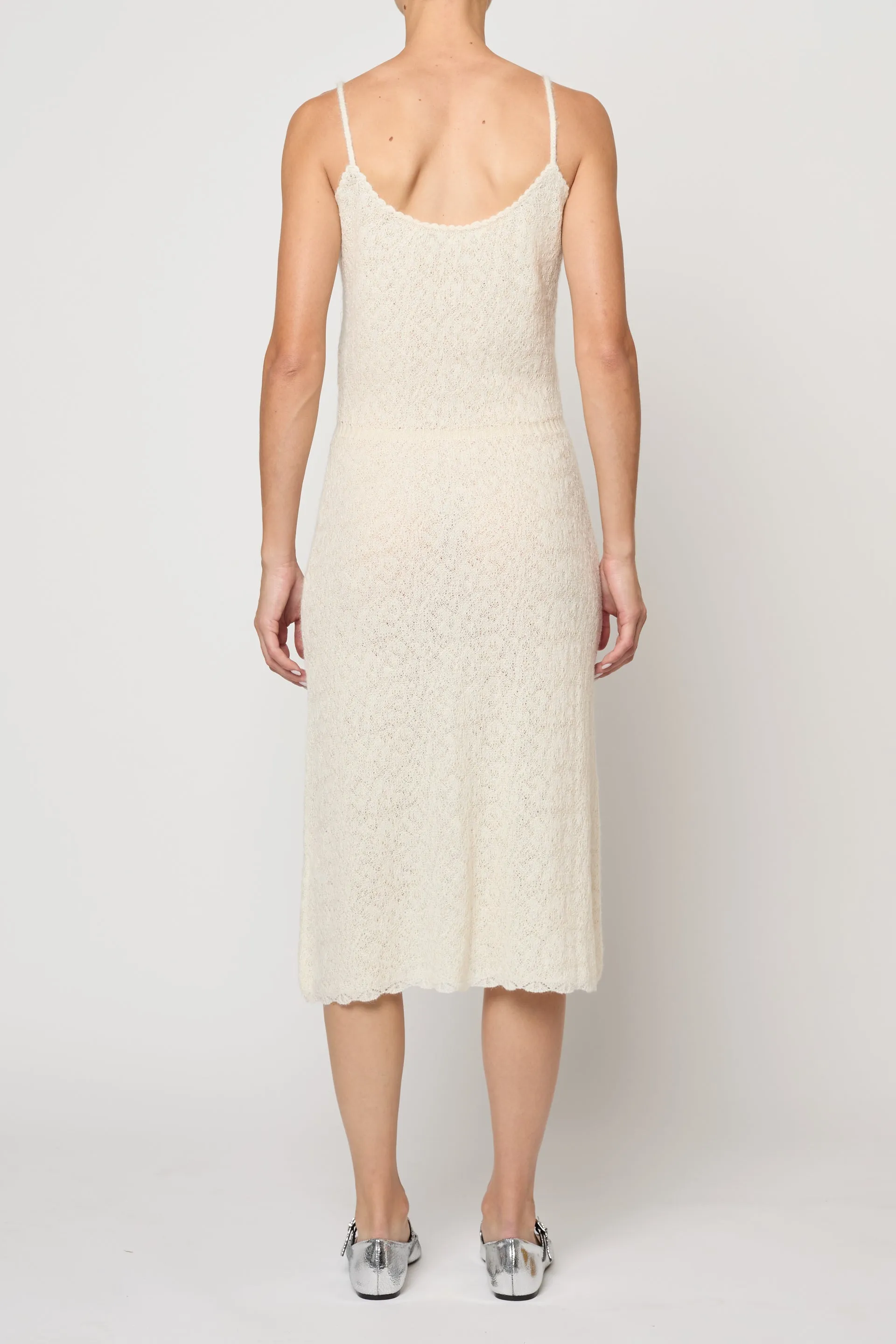 Jacquard Cami Dress in Jacquard Lace sold by Atelier Delphine product image thumbnail 5