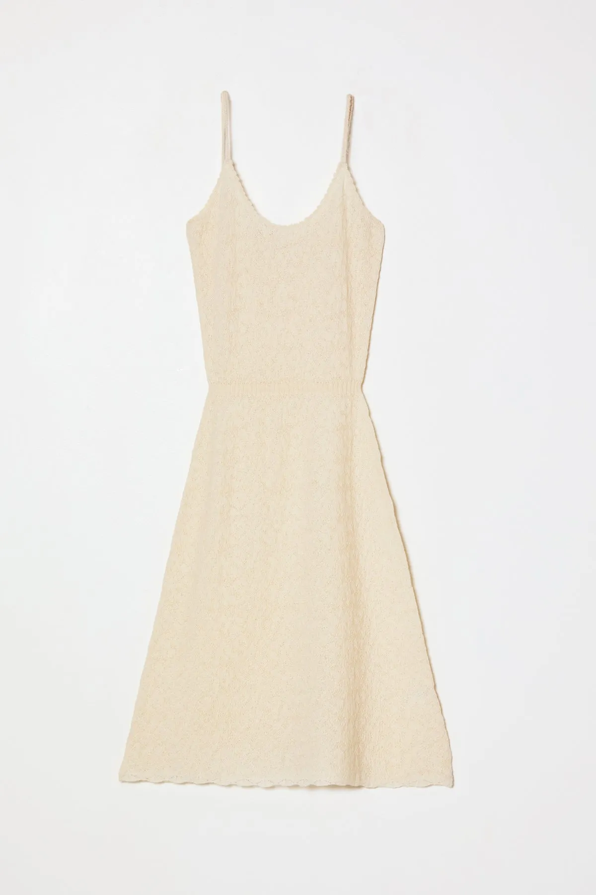 Jacquard Cami Dress in Jacquard Lace sold by Atelier Delphine