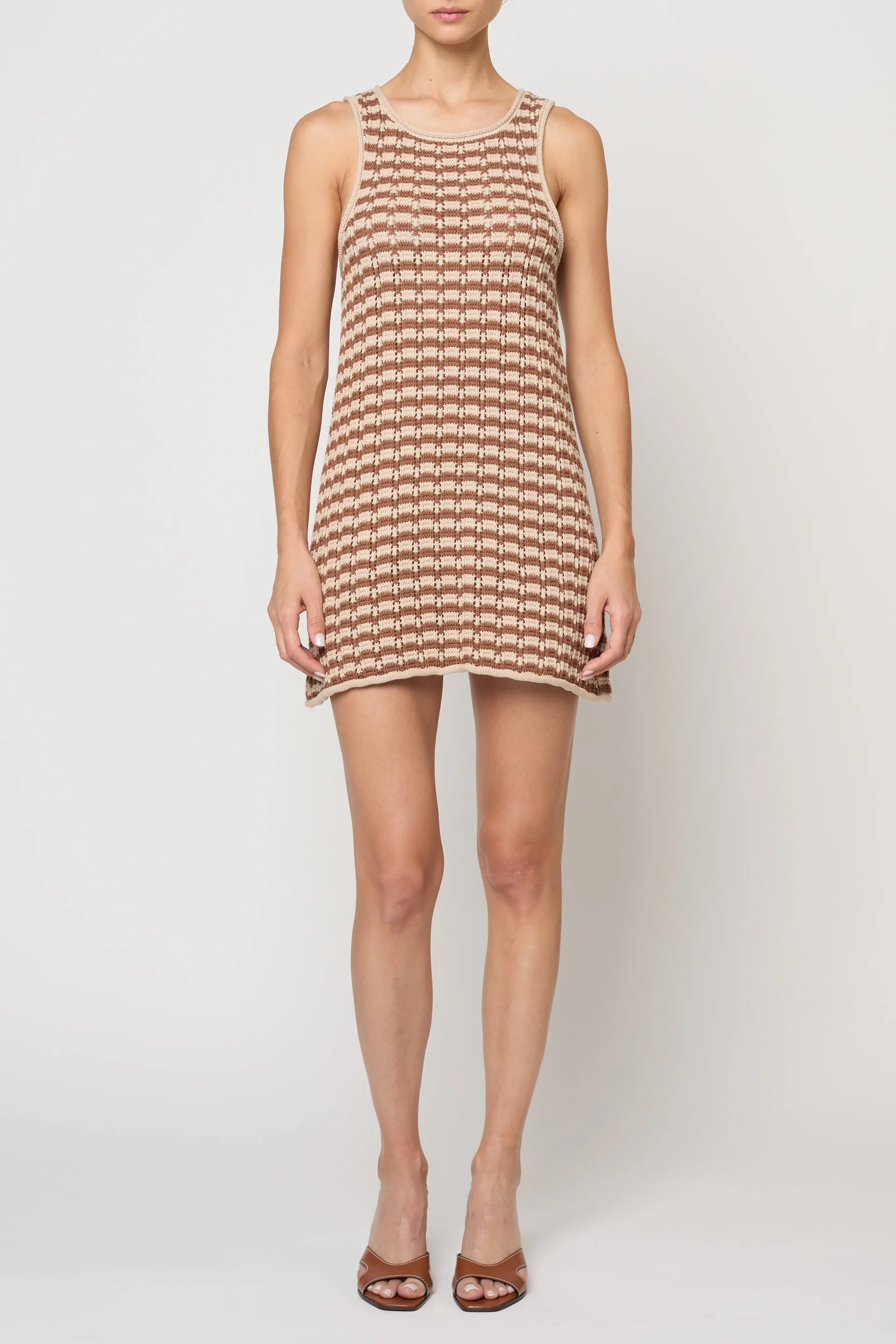 Ferrand Mini Dress in Rope Knit sold by Atelier Delphine product image thumbnail 2