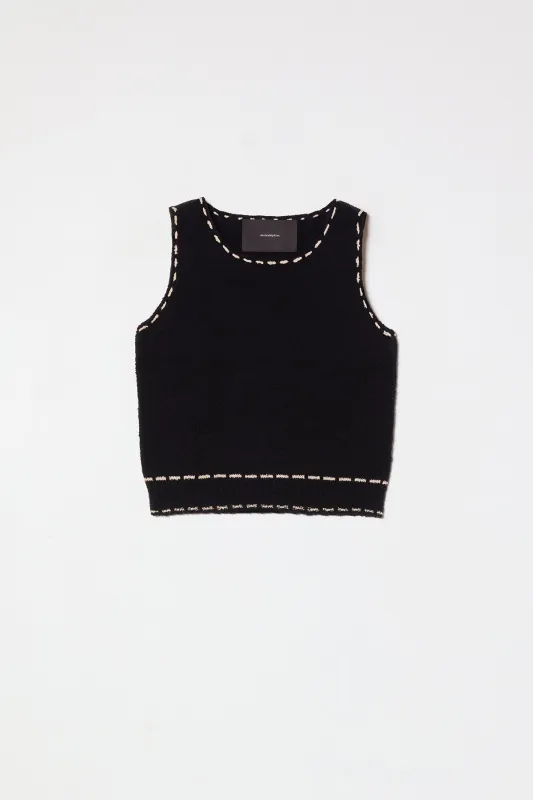 Romy Top in Boucle Tanguis Cotton made by Atelier Delphine