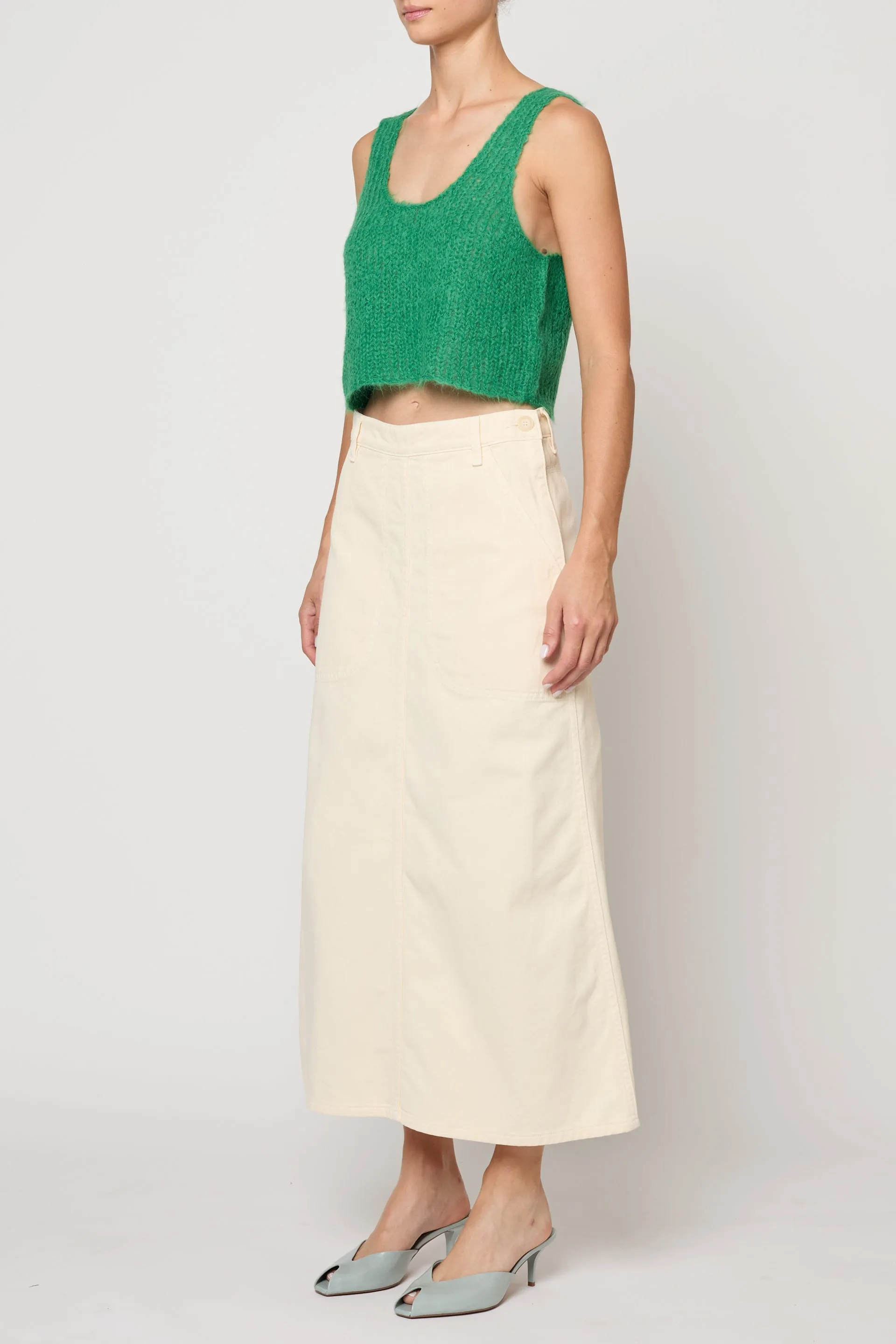 Erin Skirt in Twill sold by Atelier Delphine product image thumbnail 3