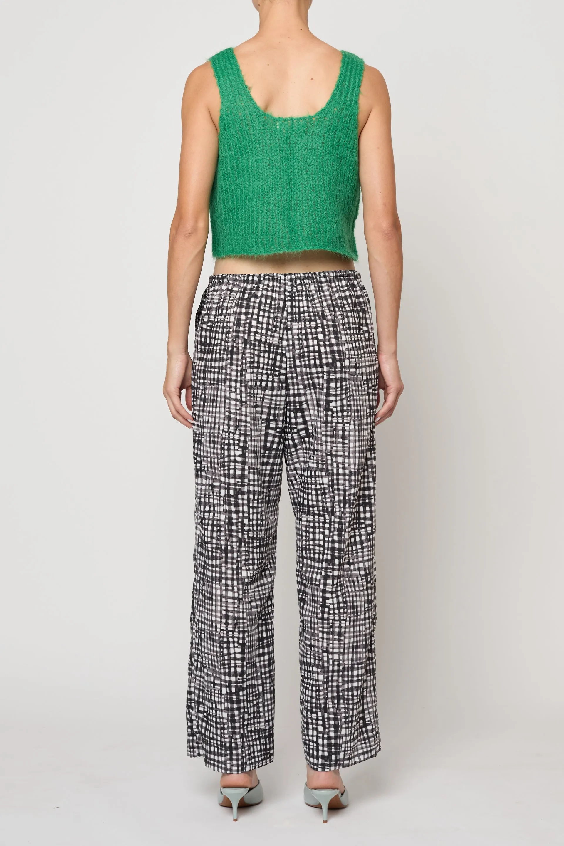 Track Trouser in Watercolor Gingham sold by Atelier Delphine product image thumbnail 4