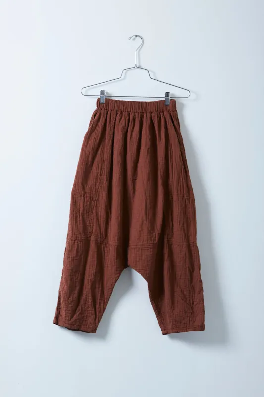 Kiko Pant in Crinkled Cotton made by Atelier Delphine