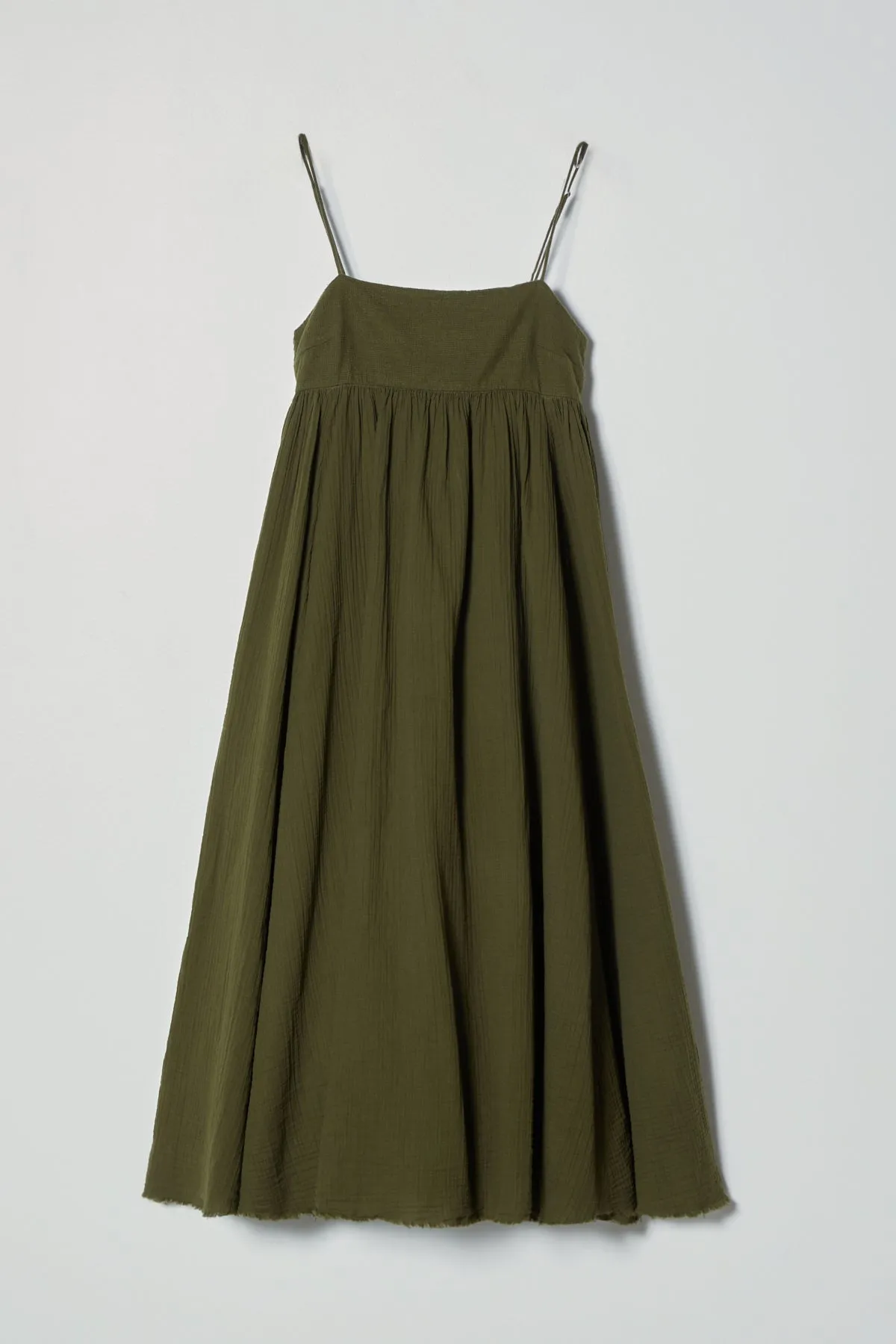 Arquette Dress in Crinkled Cotton sold by Atelier Delphine product image thumbnail 3