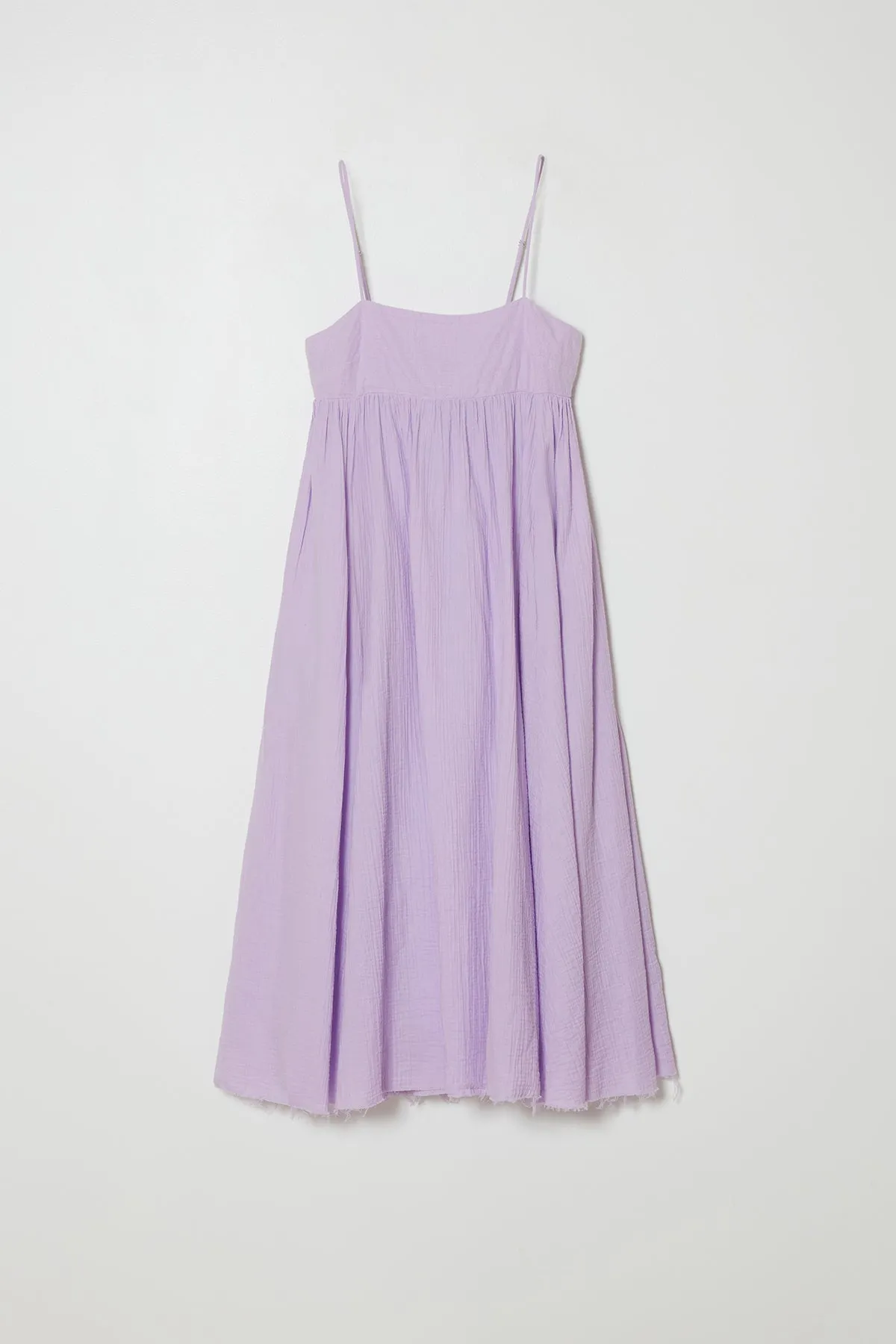 Arquette Dress in Crinkled Cotton sold by Atelier Delphine product image thumbnail 5