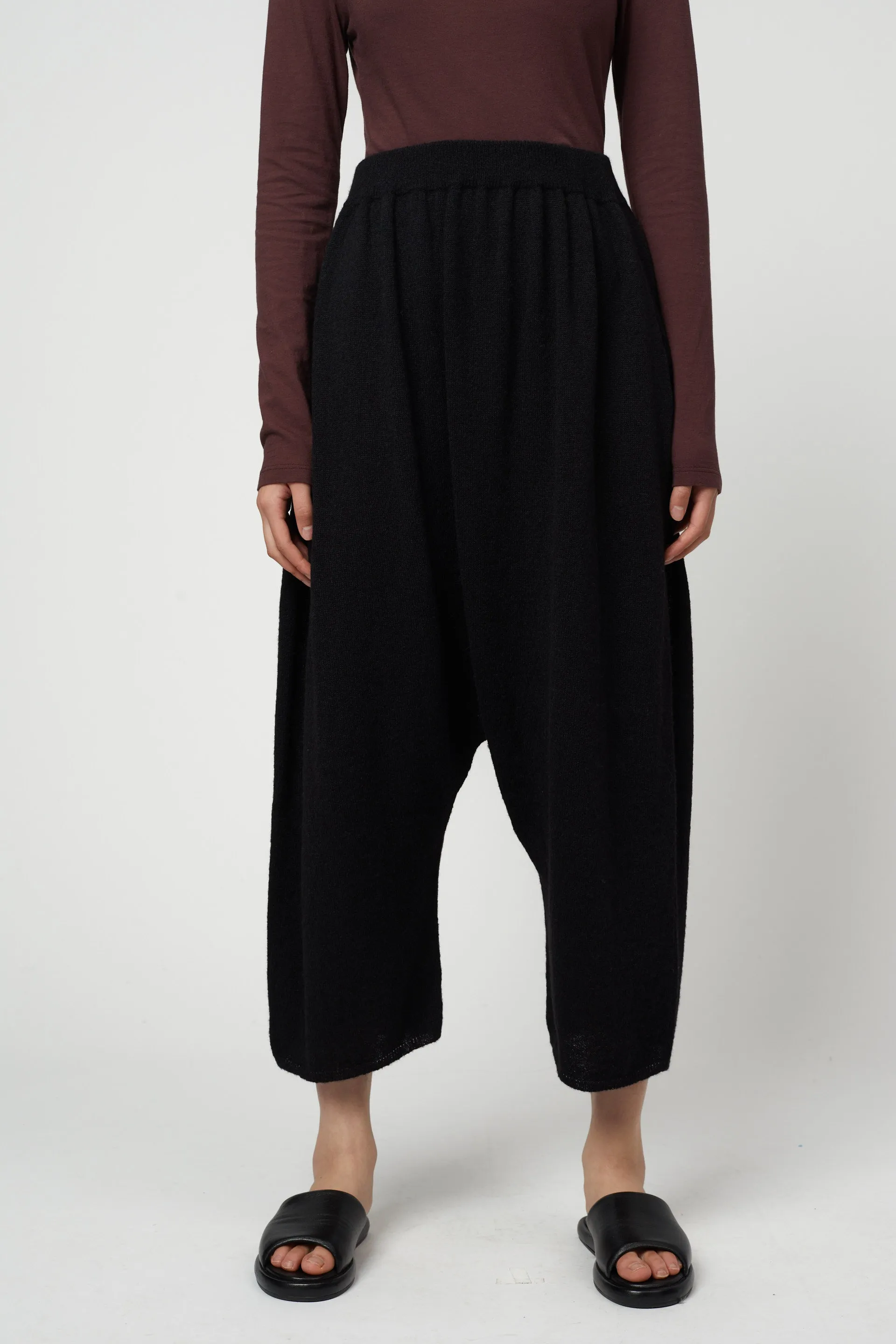Balloon Pant in High Gauge Alpaca sold by Atelier Delphine product image thumbnail 3