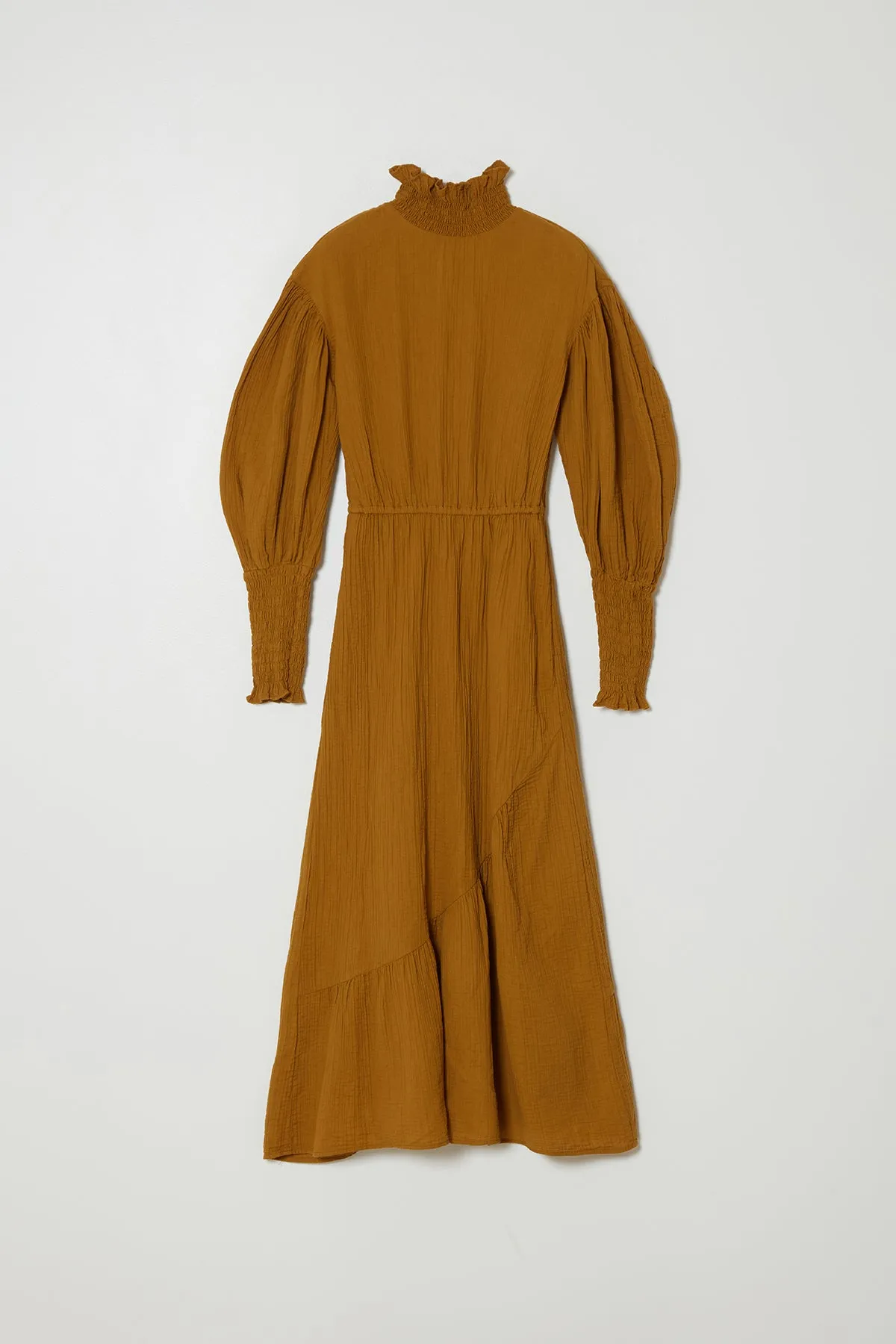 Kohaku Dress in Crinkled Cotton Gauze sold by Atelier Delphine product image thumbnail 3
