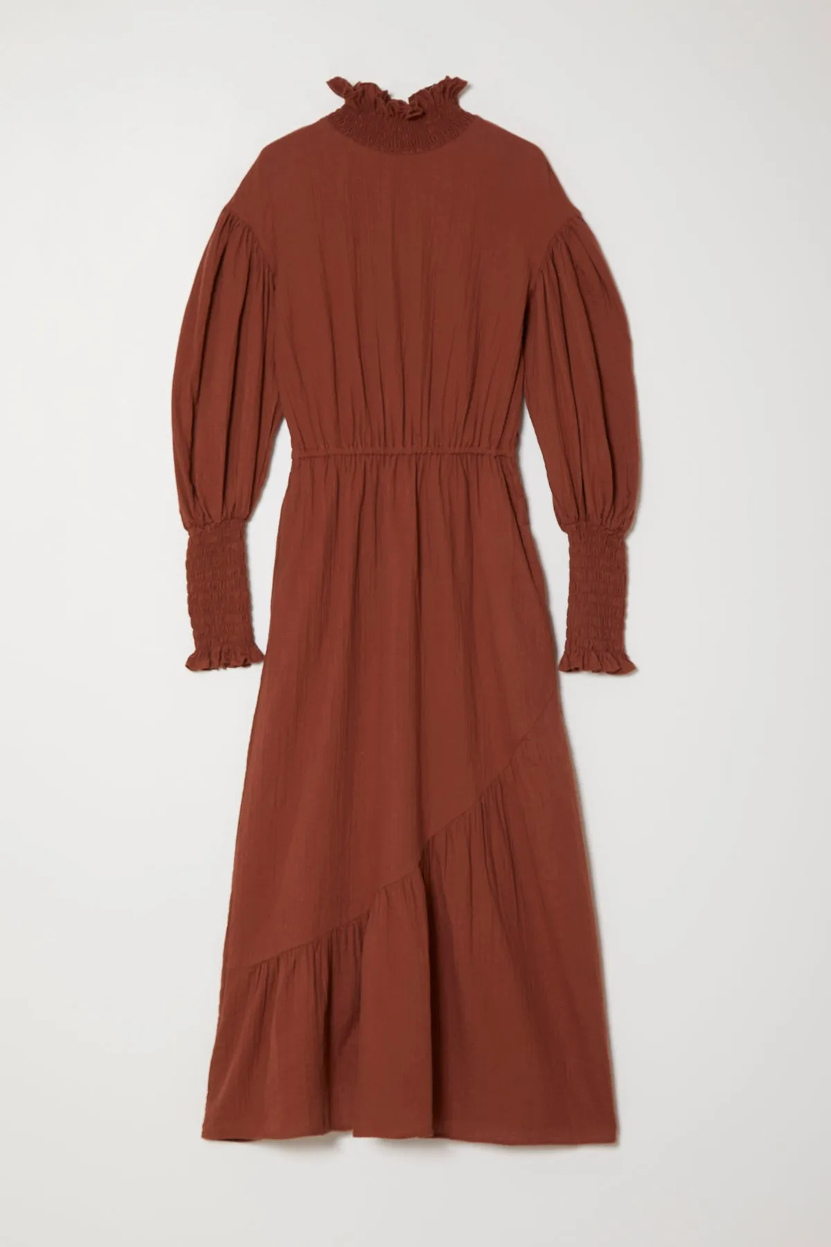 Kohaku Dress in Crinkled Cotton Gauze sold by Atelier Delphine product image thumbnail 5