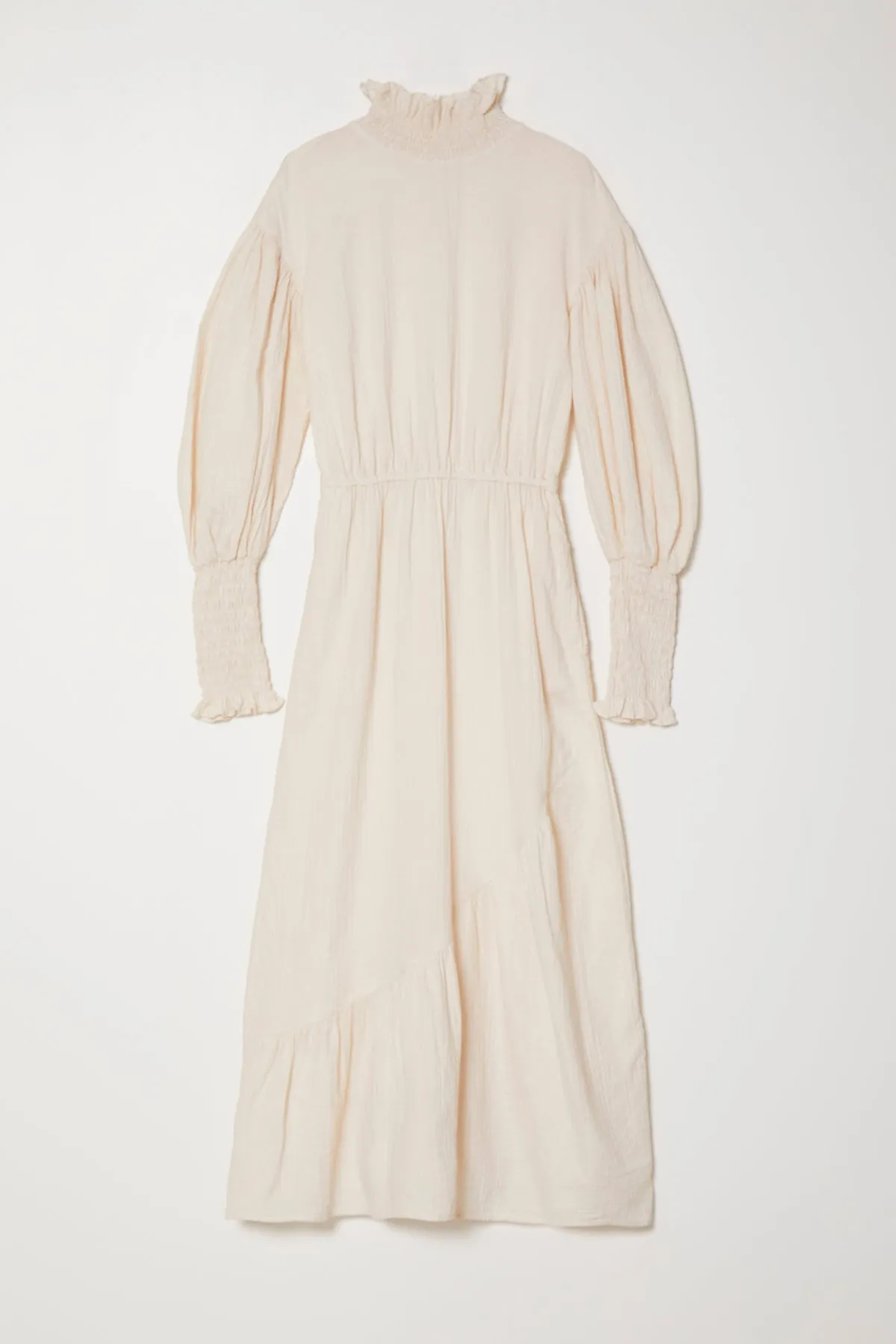 Kohaku Dress in Crinkled Cotton Gauze sold by Atelier Delphine