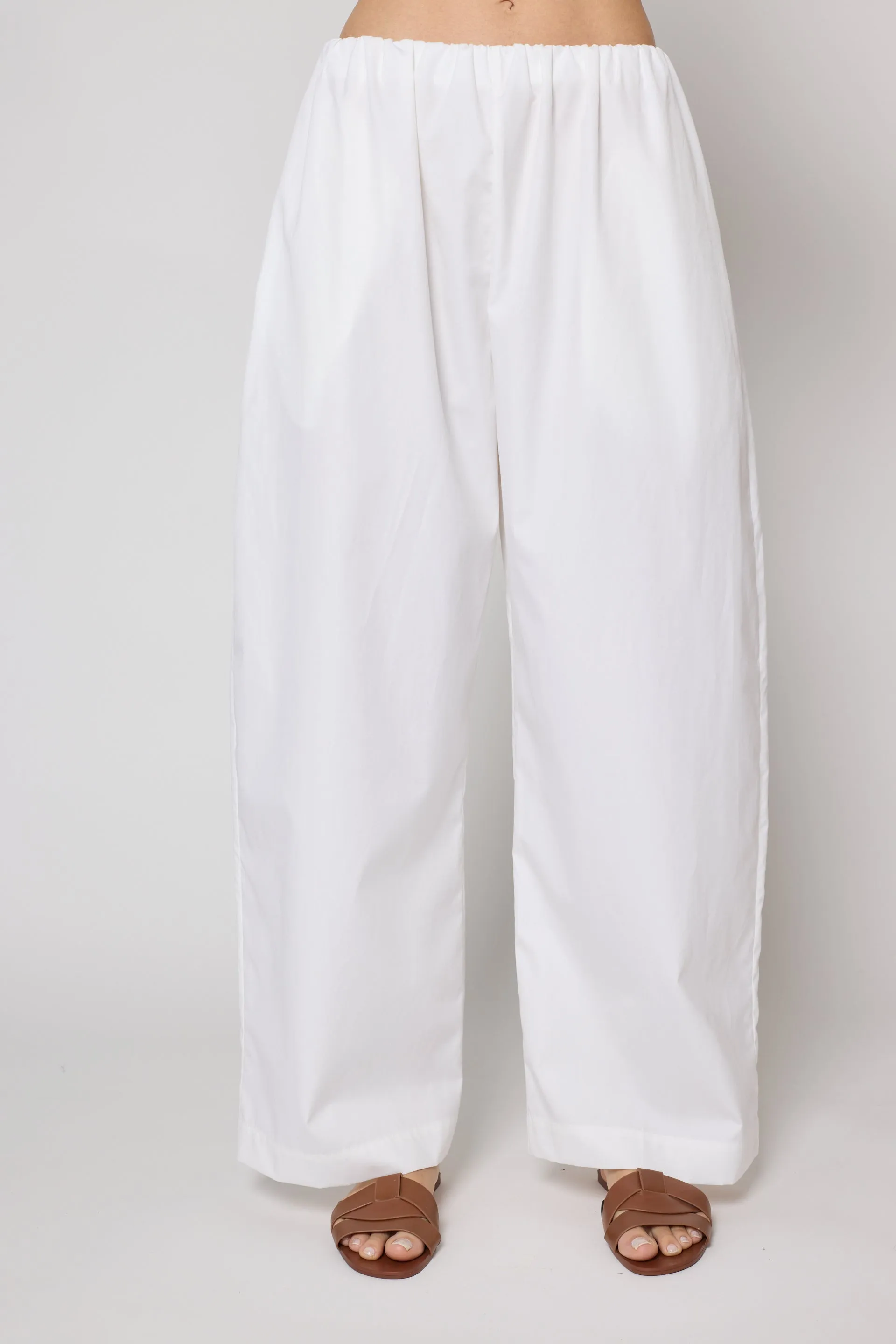 Paper Trouser in Pima Cotton Poplin sold by Atelier Delphine product image thumbnail 4