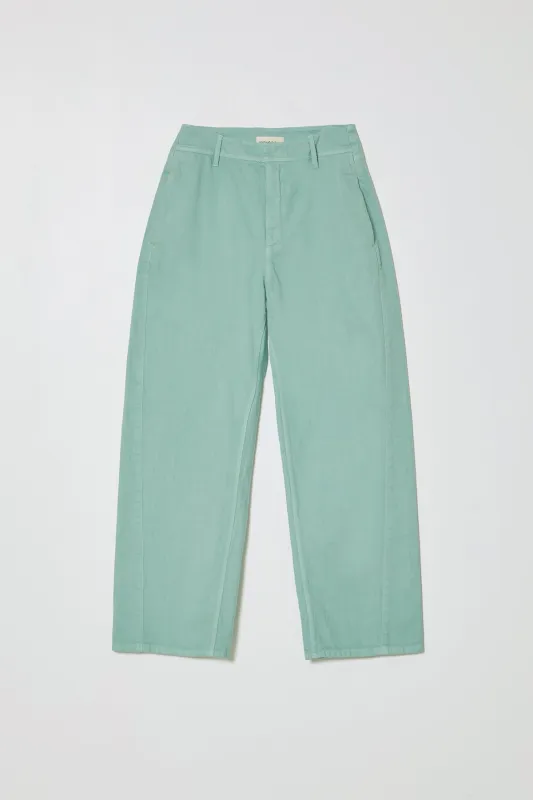 Twisted Pant in Twill made by Atelier Delphine
