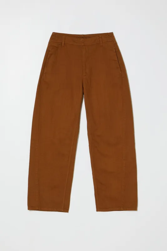 Twisted Pant in Twill made by Atelier Delphine