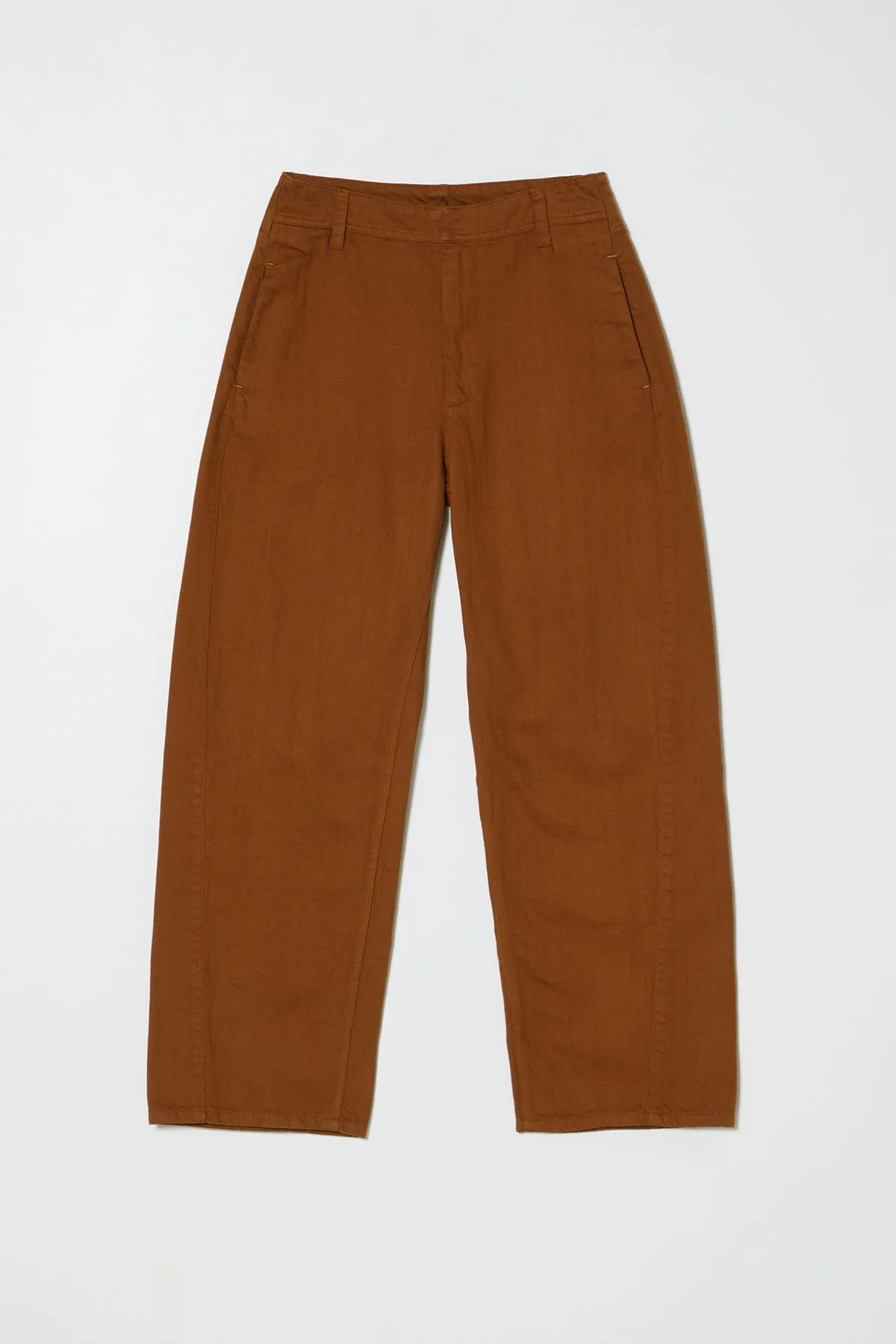 Twisted Pant in Twill sold by Atelier Delphine