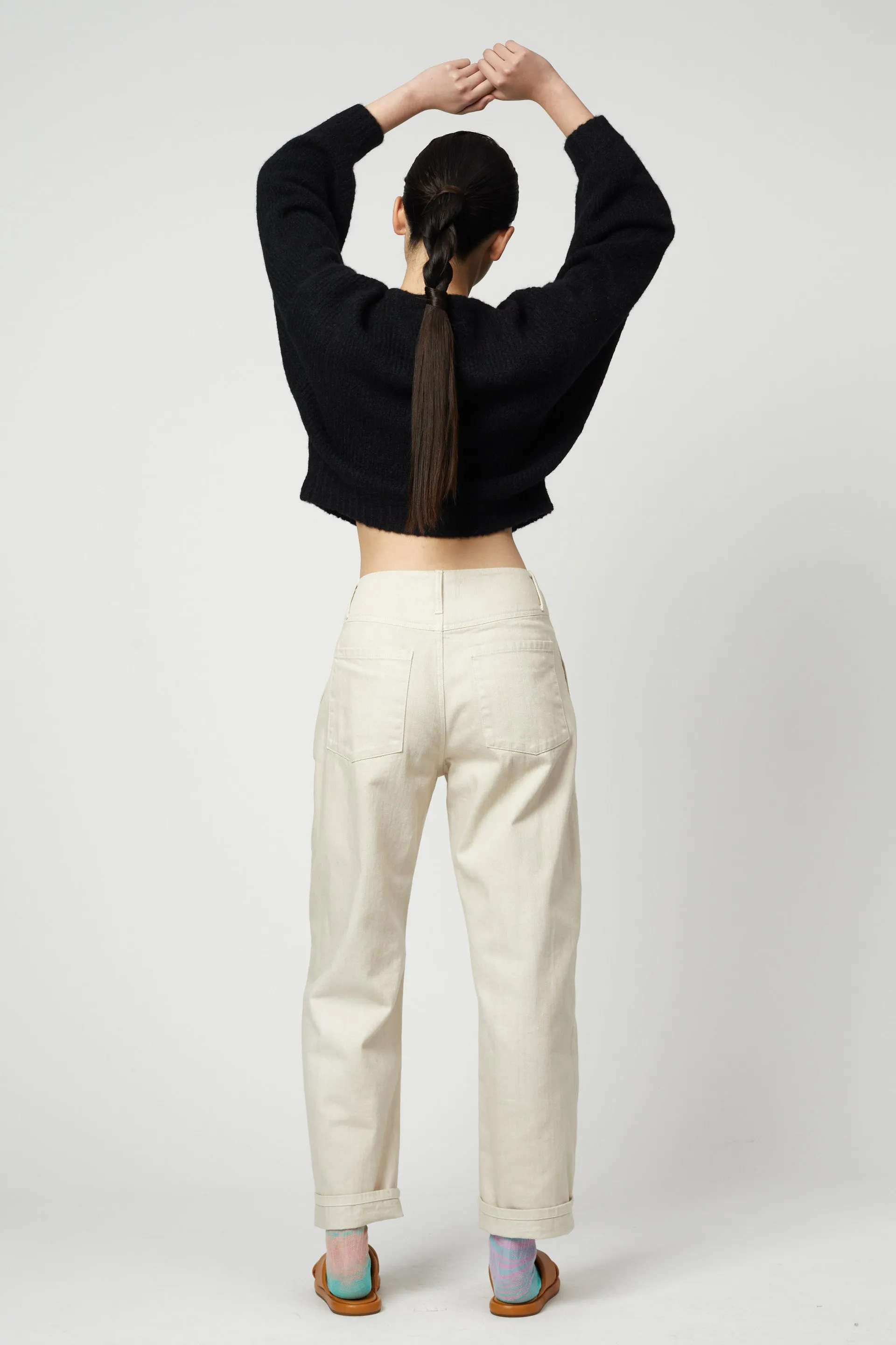 Twisted Pant in Twill sold by Atelier Delphine product image thumbnail 5