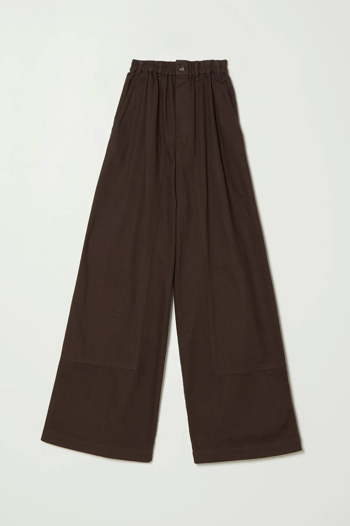 Dorian Wide Pant in Twill sold by Atelier Delphine