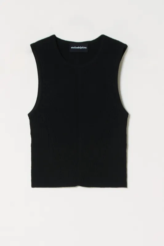 Compact Top in Cotton Viscose made by Atelier Delphine
