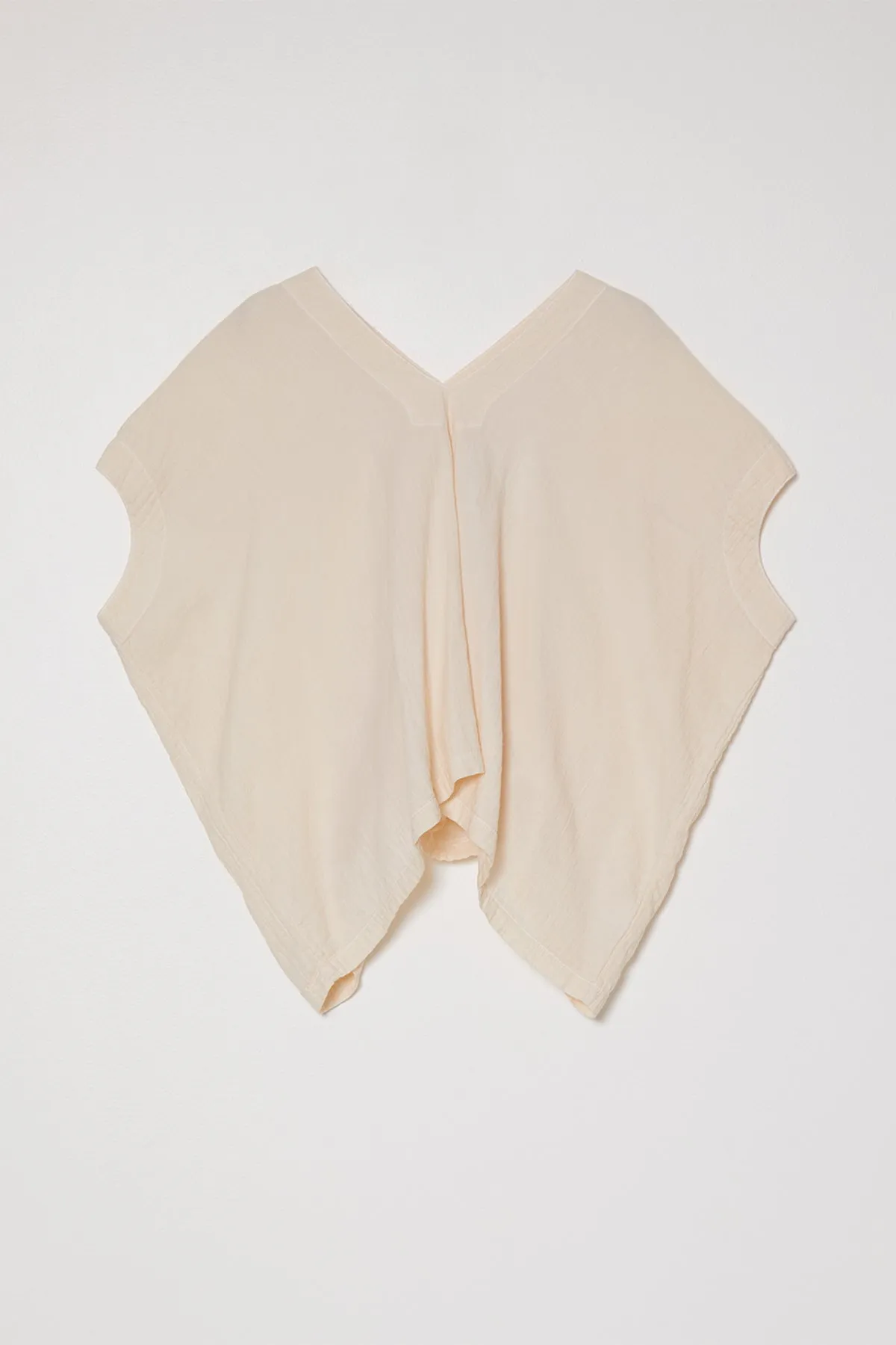 Celeste Top in Crinkled Cotton Gauze - Kinari sold by Atelier Delphine