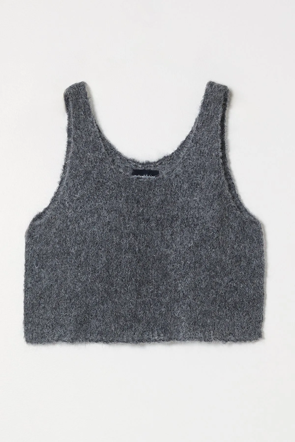 Sweater Tank in Suri Alpaca - Cream sold by Atelier Delphine product image thumbnail 4