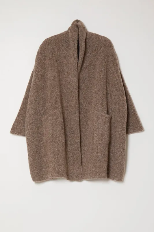 Haori Coat in Supreme Alpaca - Deer made by Atelier Delphine