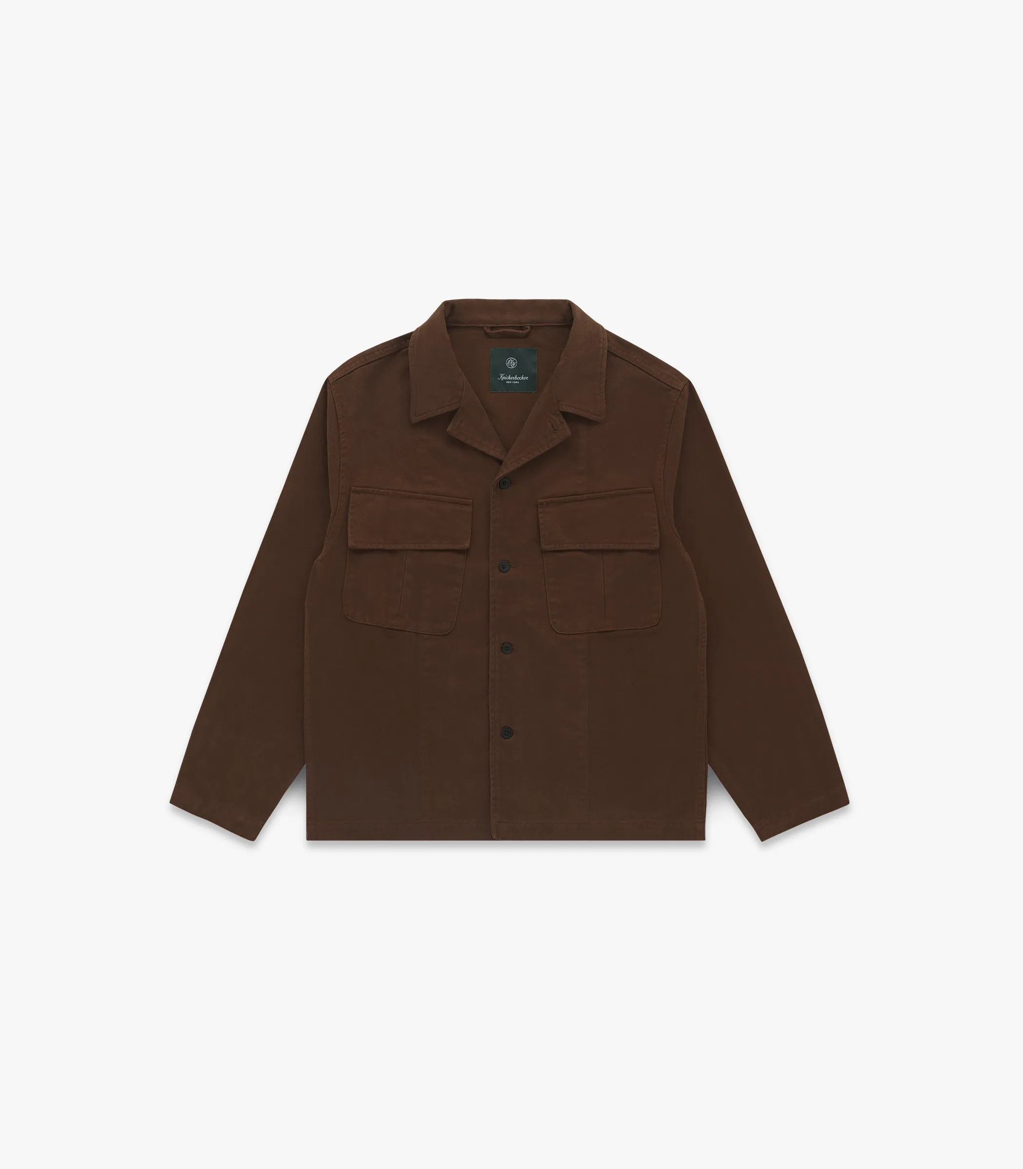 Jungle Brushed Twill Cotton Overshirt sold by Knickerbocker product image thumbnail 4