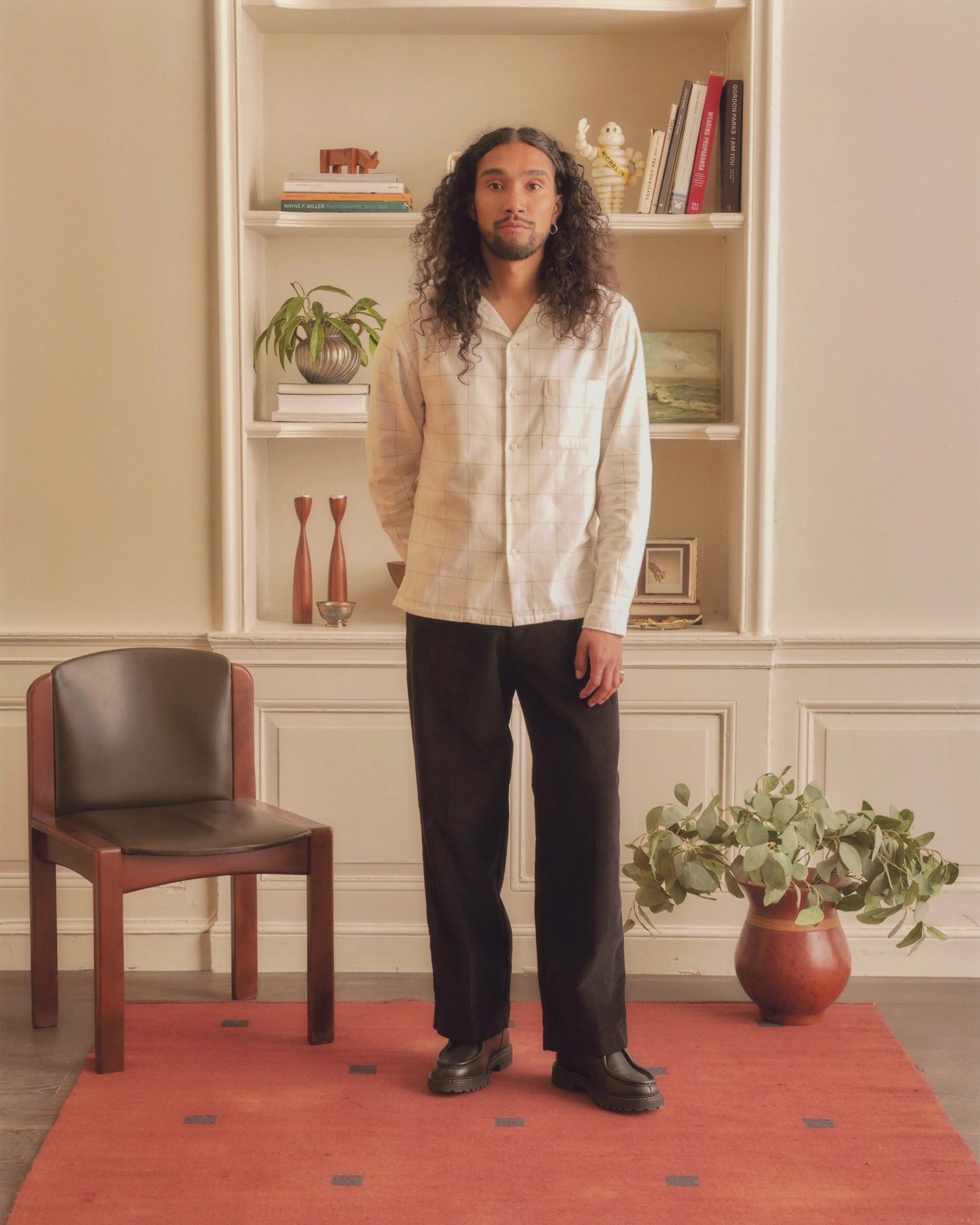 Hills Cotton & Cashmere Shirt sold by Knickerbocker product image thumbnail 4