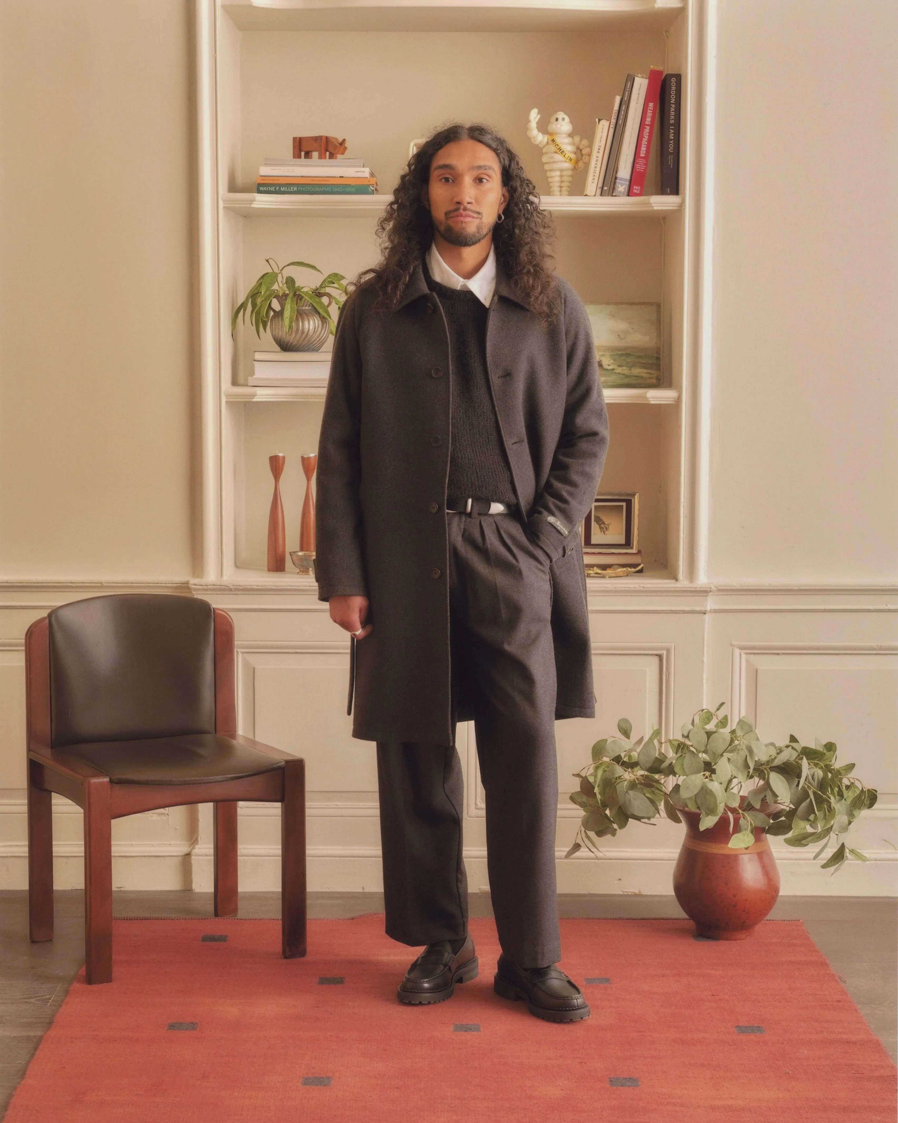 Belted Cashmere Wool Overcoat sold by Knickerbocker product image thumbnail 4