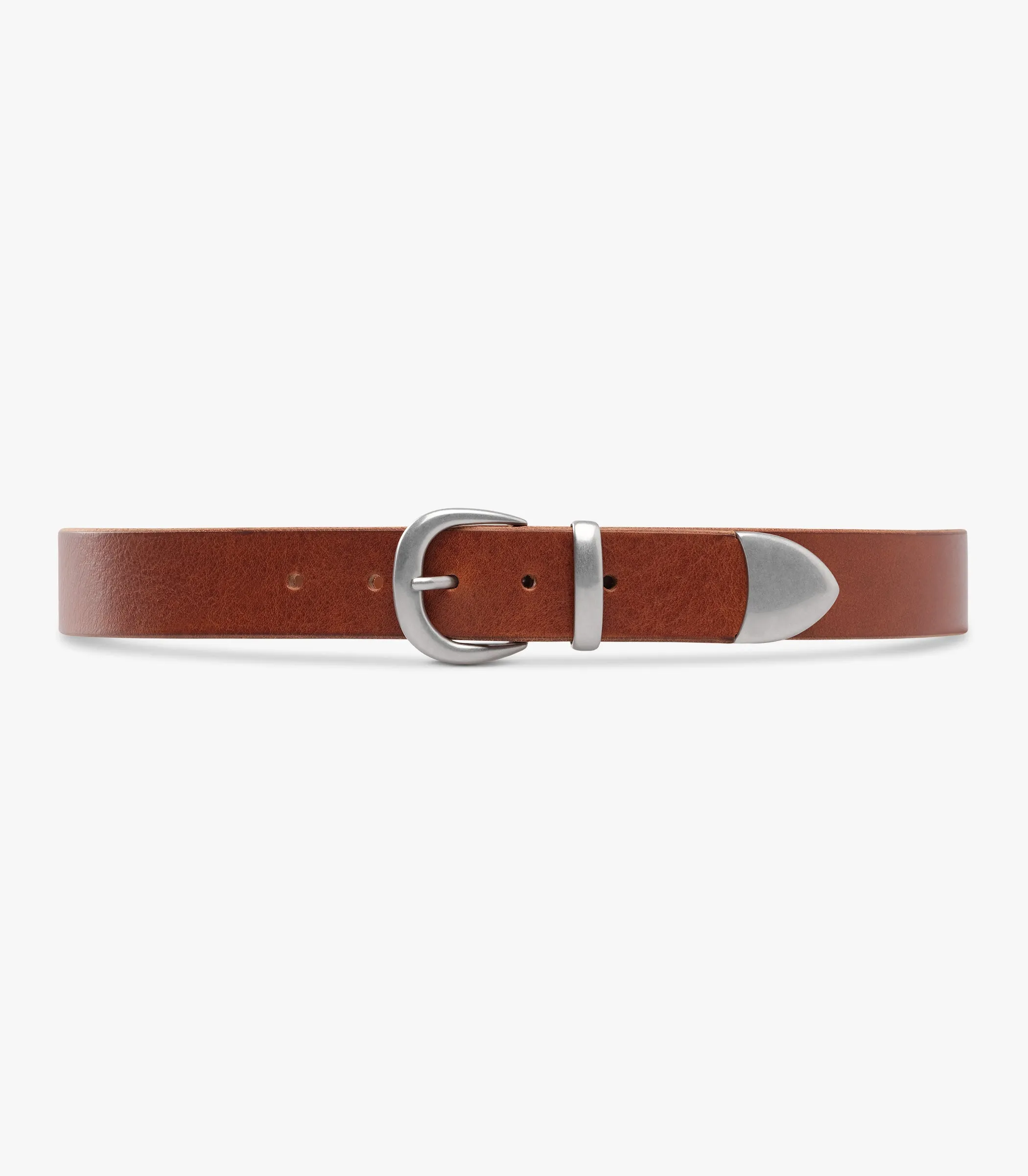 Western Bridle Leather Belt sold by Knickerbocker product image thumbnail 4