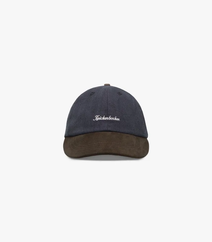 Script Cotton & Linen Cap sold by Knickerbocker