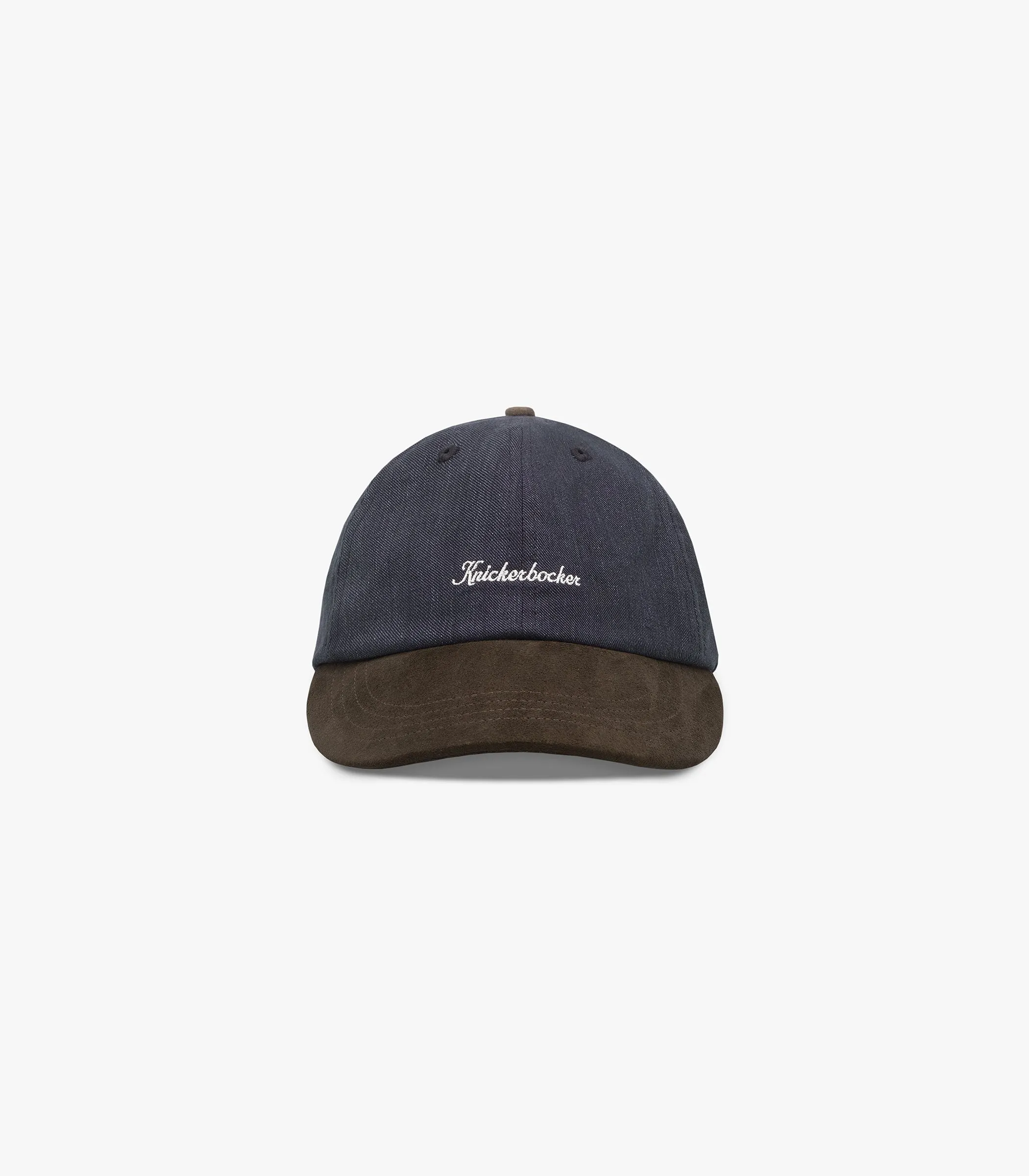 Script Cotton & Linen Cap sold by Knickerbocker