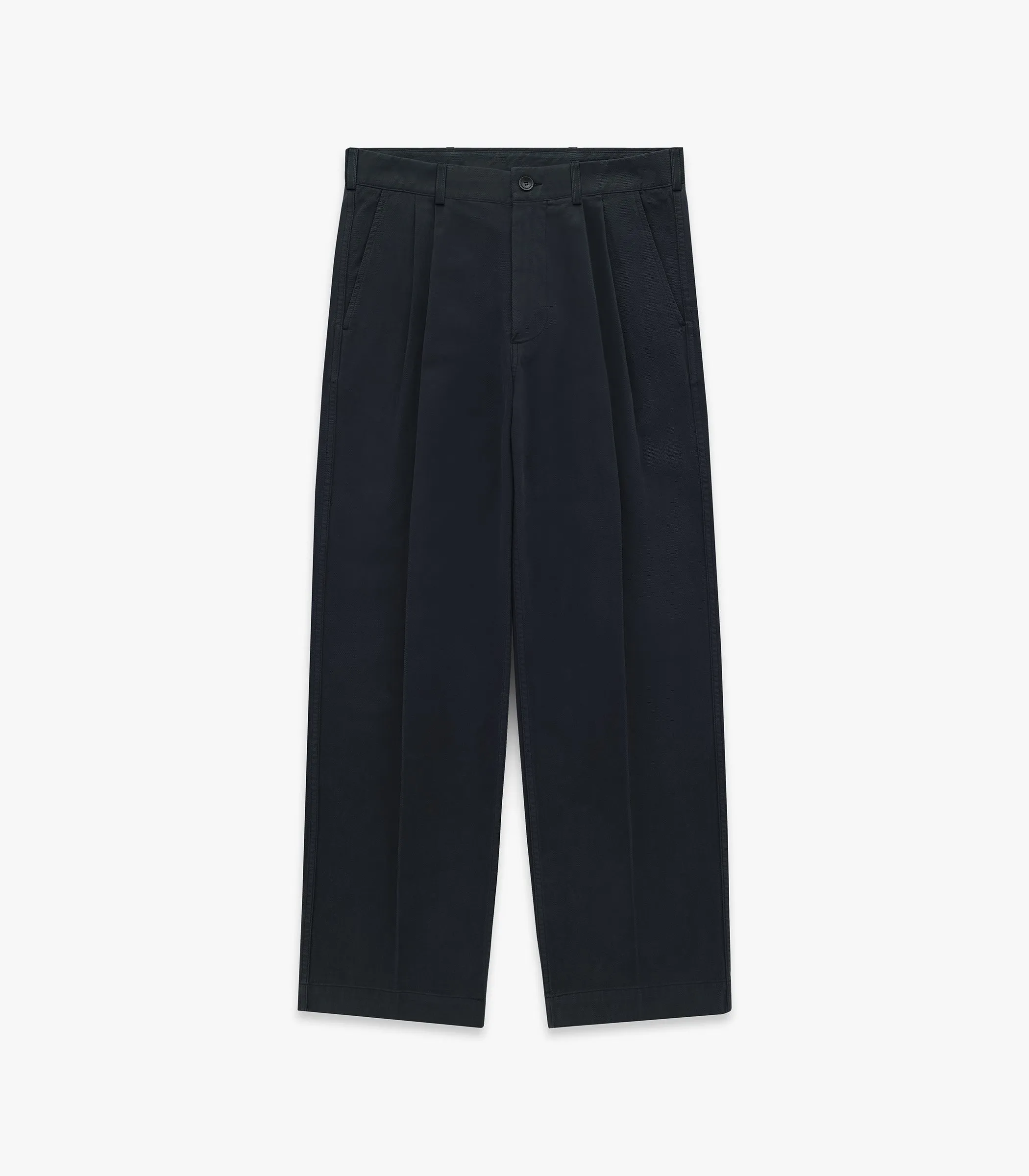 Canal Pleated Twill Cotton Pant sold by Knickerbocker product image thumbnail 4