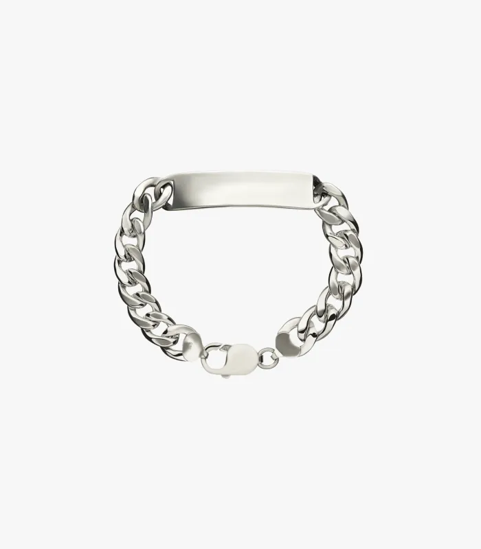 Silver ID Bracelet sold by Knickerbocker