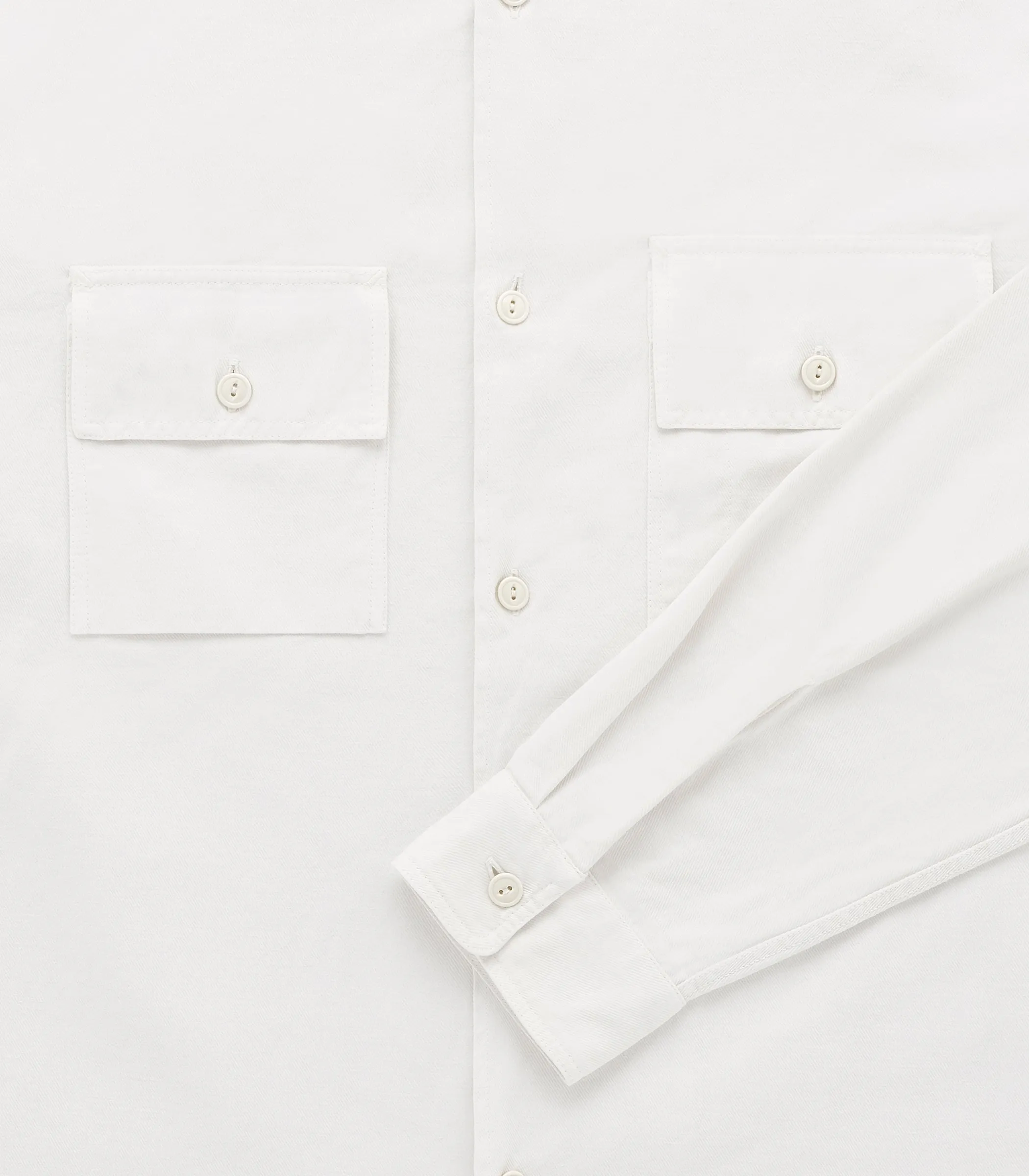 Pacific Twill Cotton & Linen Shirt sold by Knickerbocker product image thumbnail 5