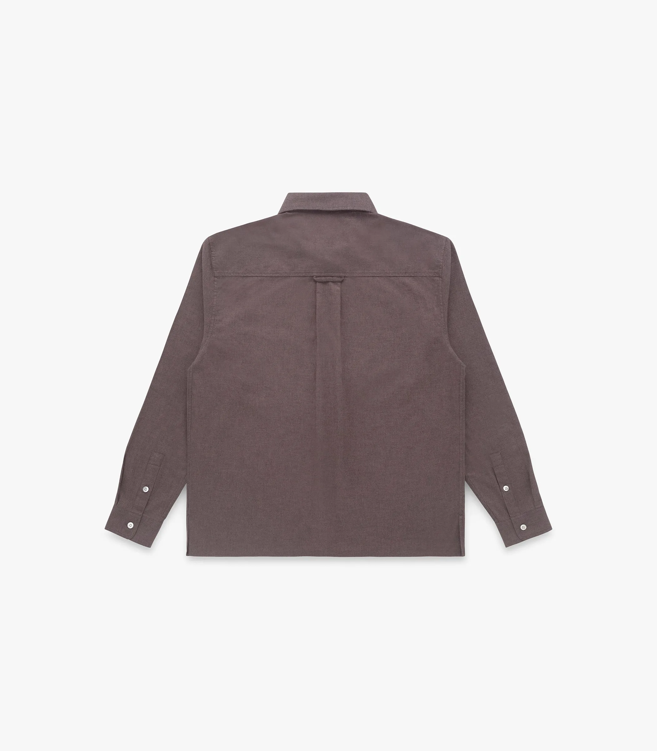 Carmine Flannel Twill Cotton Shirt sold by Knickerbocker product image thumbnail 2