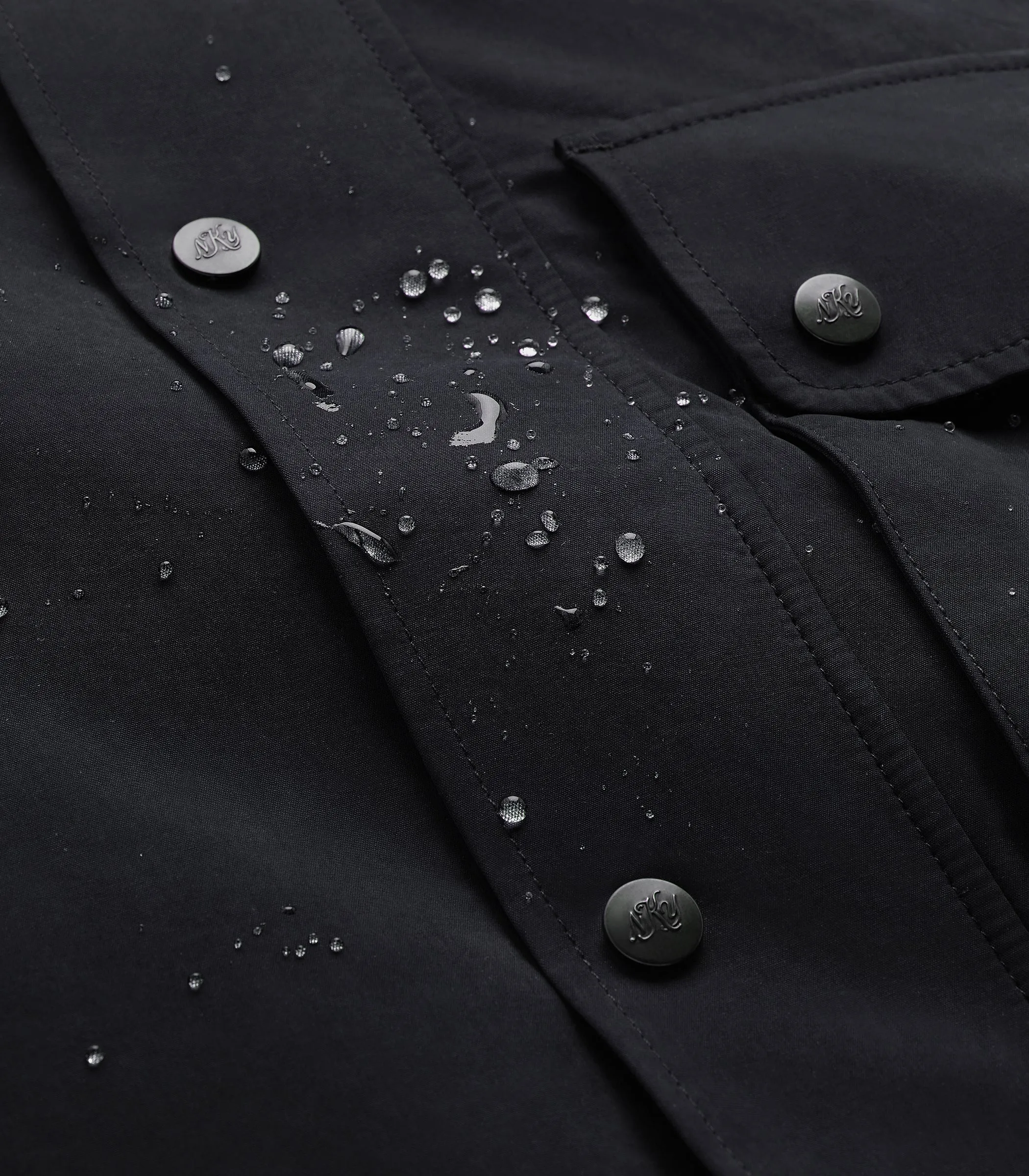 Bay Waxed Cotton & Nylon Jacket sold by Knickerbocker product image thumbnail 4