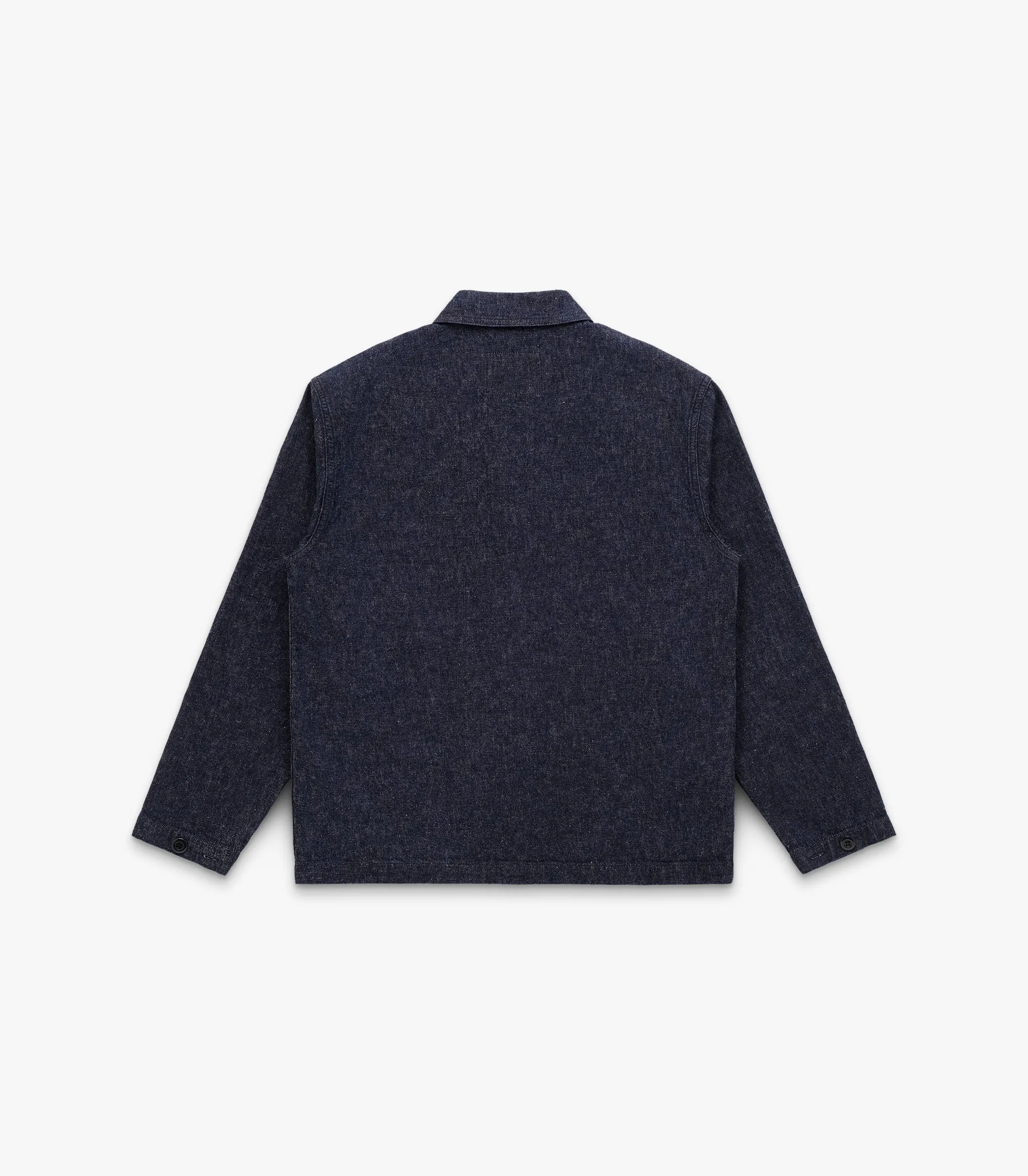 Mafra Denim Cotton & Linen Overshirt sold by Knickerbocker product image thumbnail 2
