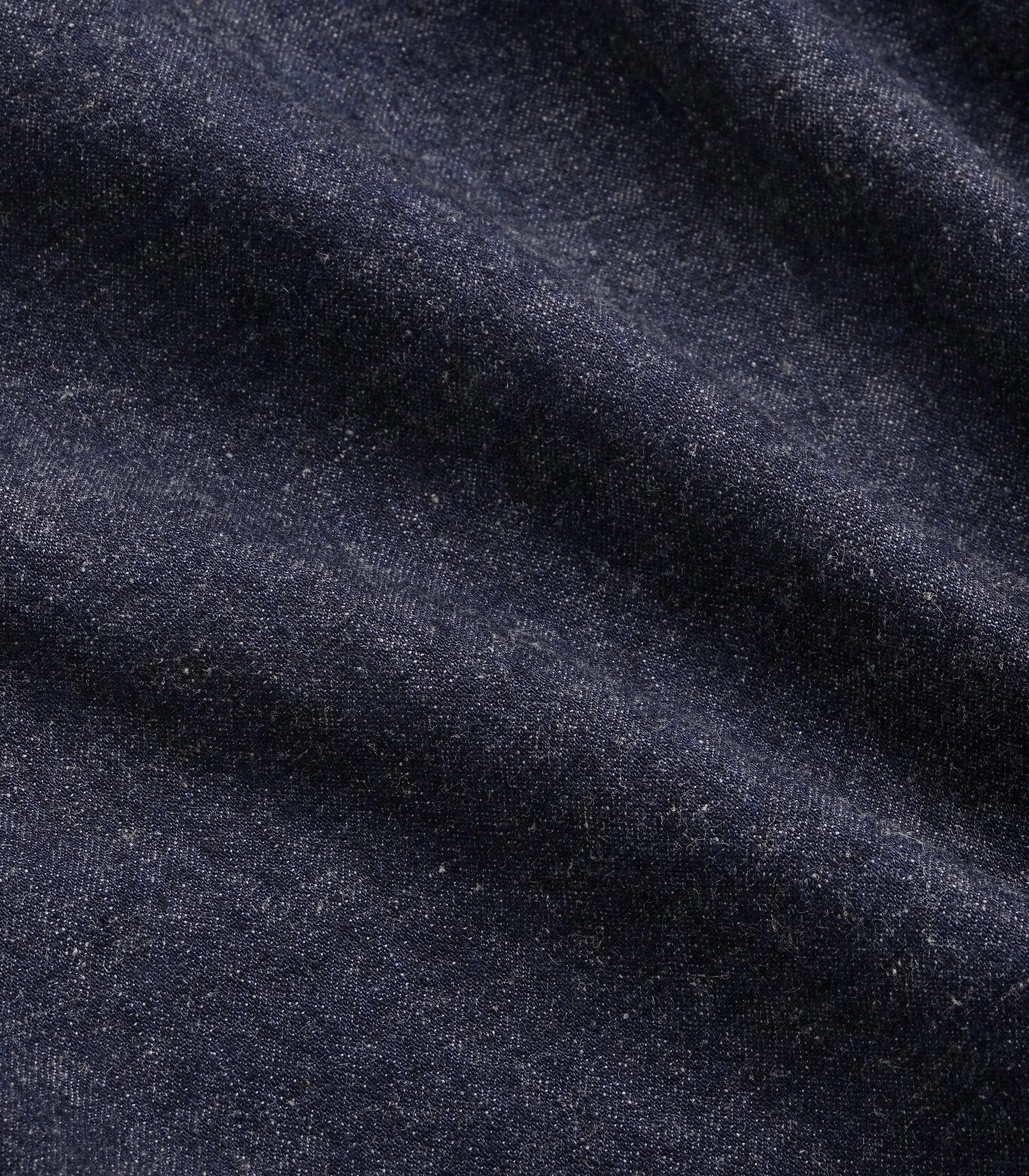 Canal Pleated Denim Cotton & Linen Short sold by Knickerbocker product image thumbnail 4