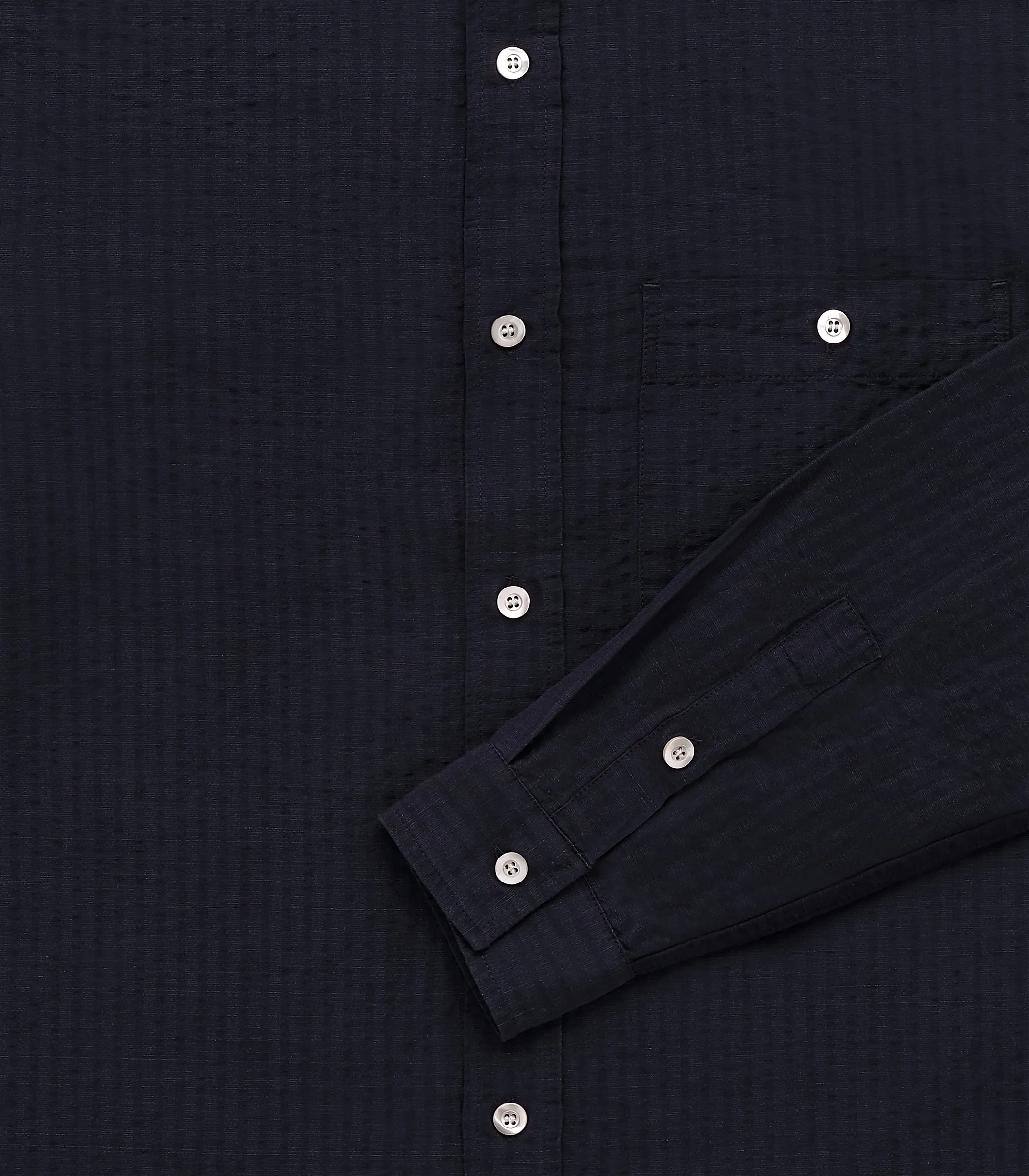 Jones Cotton & Linen Shirt sold by Knickerbocker product image thumbnail 3