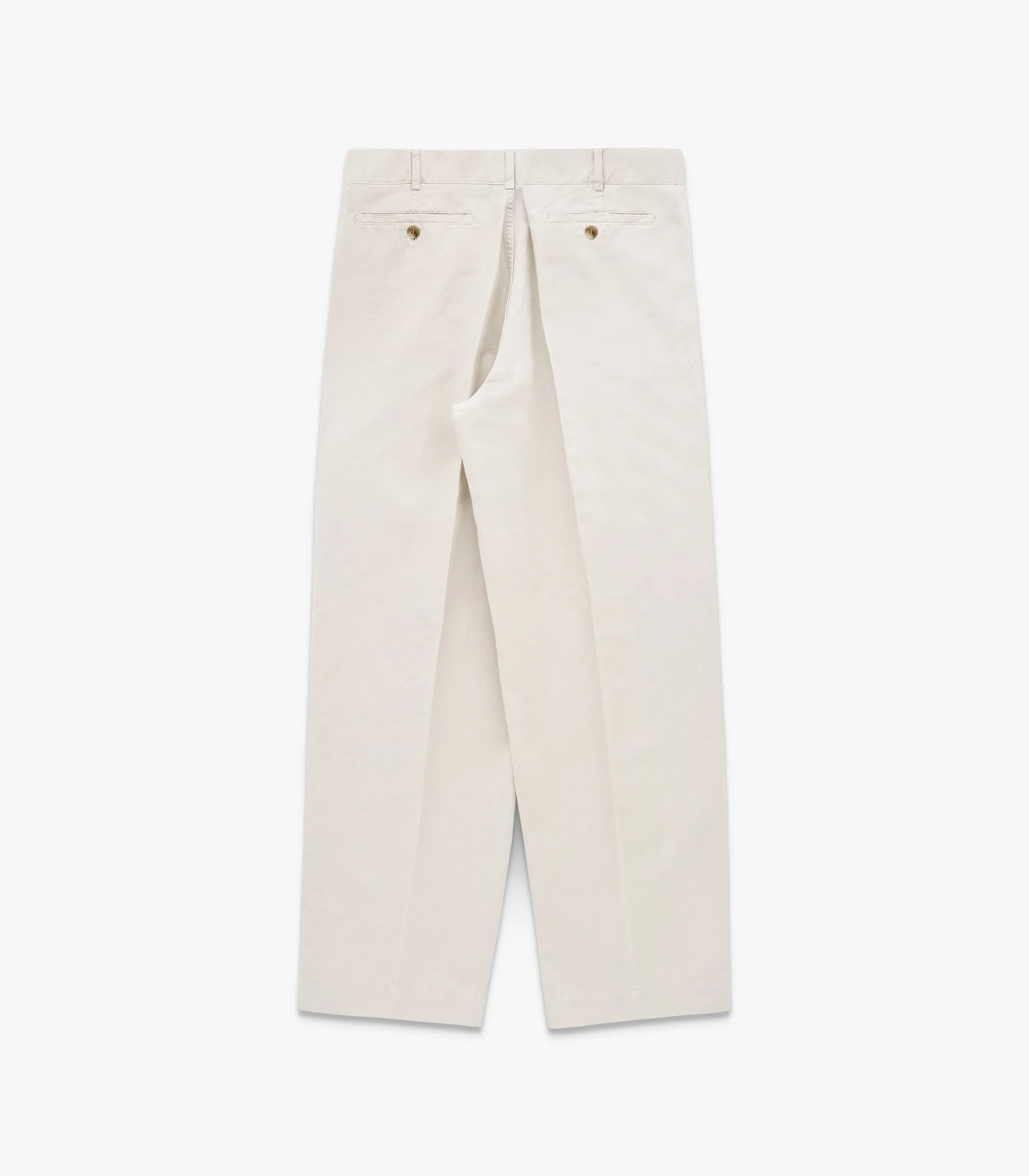 Canal Pleated Twill Cotton & Linen Pant sold by Knickerbocker product image thumbnail 2