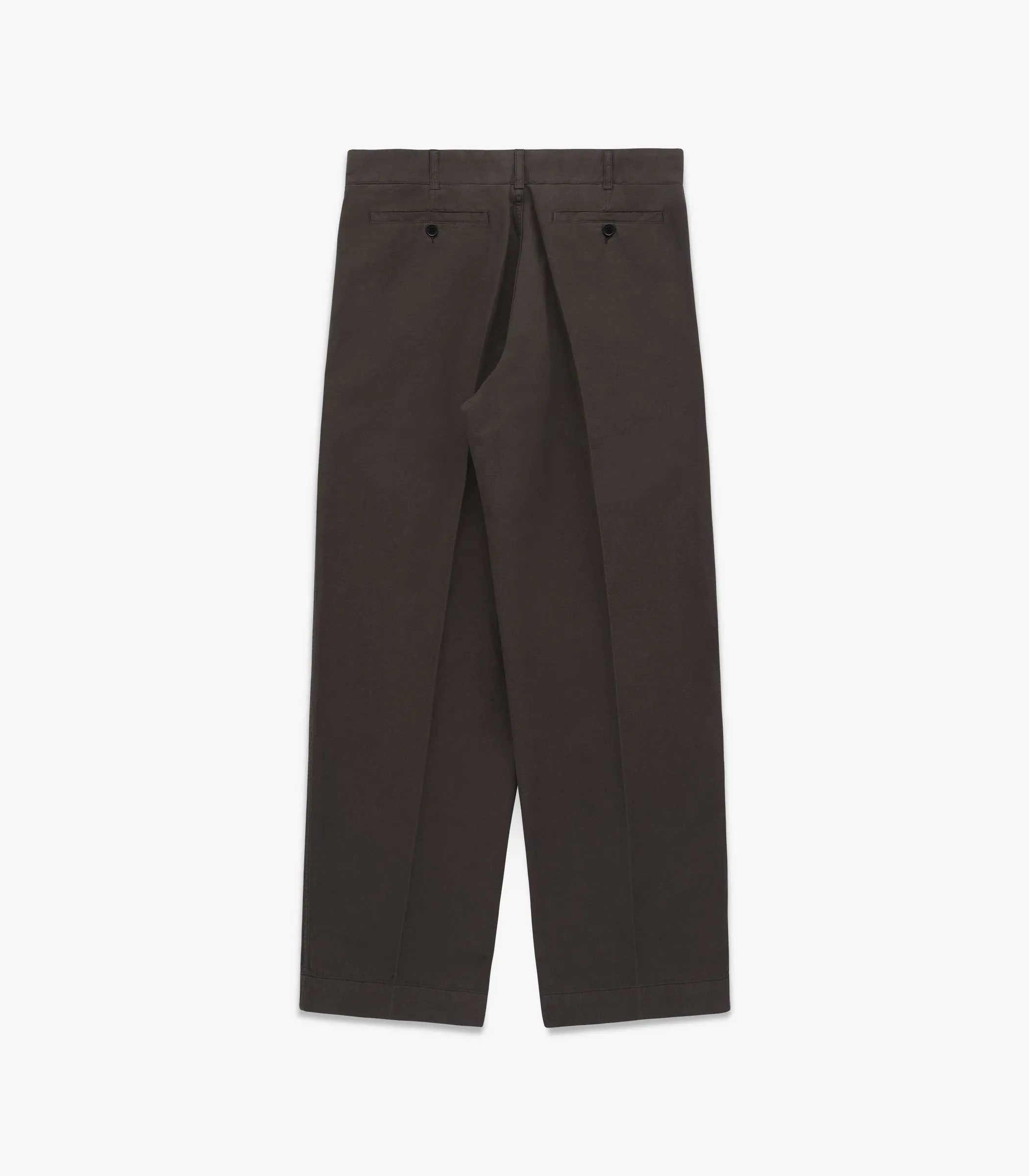Canal Pleated Twill Cotton & Linen Pant sold by Knickerbocker product image thumbnail 4