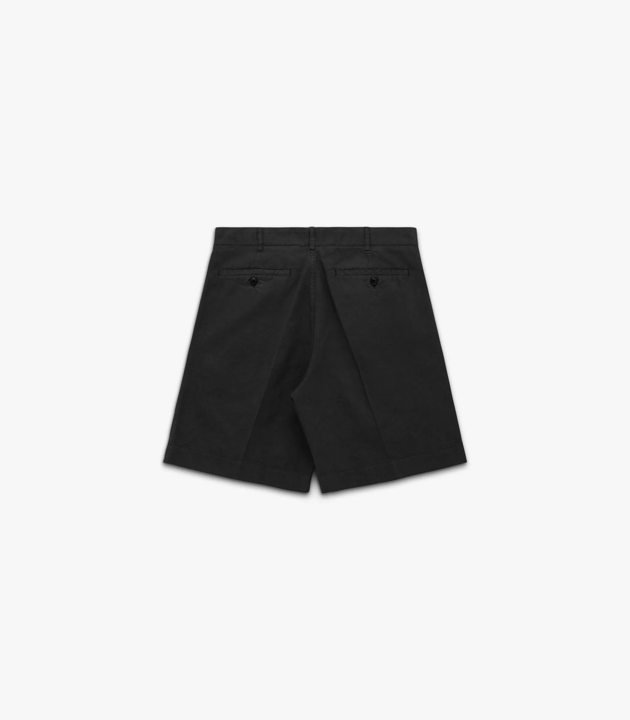Canal Pleated Twill Cotton & Linen Short sold by Knickerbocker product image thumbnail 2