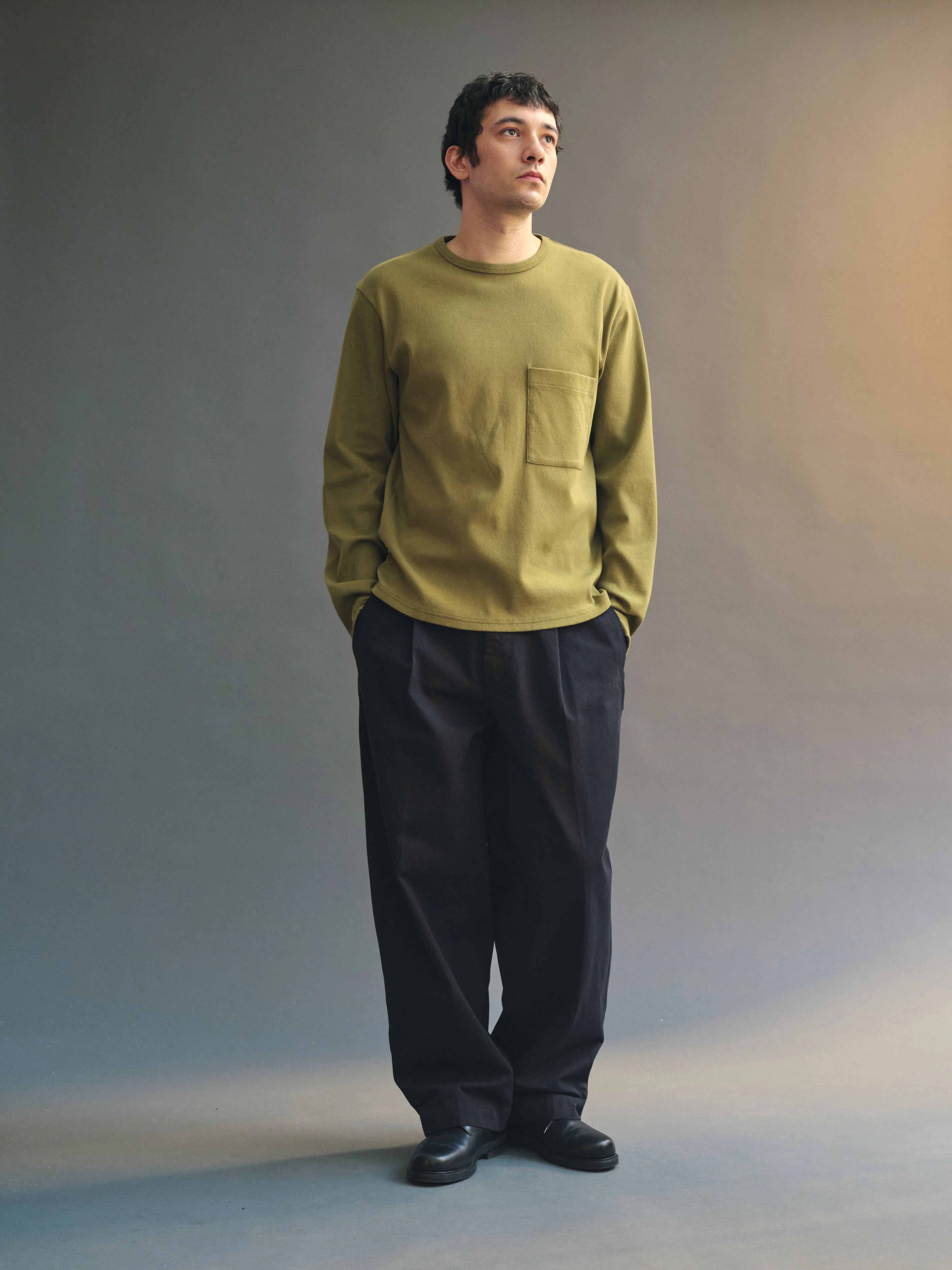 Draft Double Knit Jersey LS T-Shirt sold by Knickerbocker product image thumbnail 5
