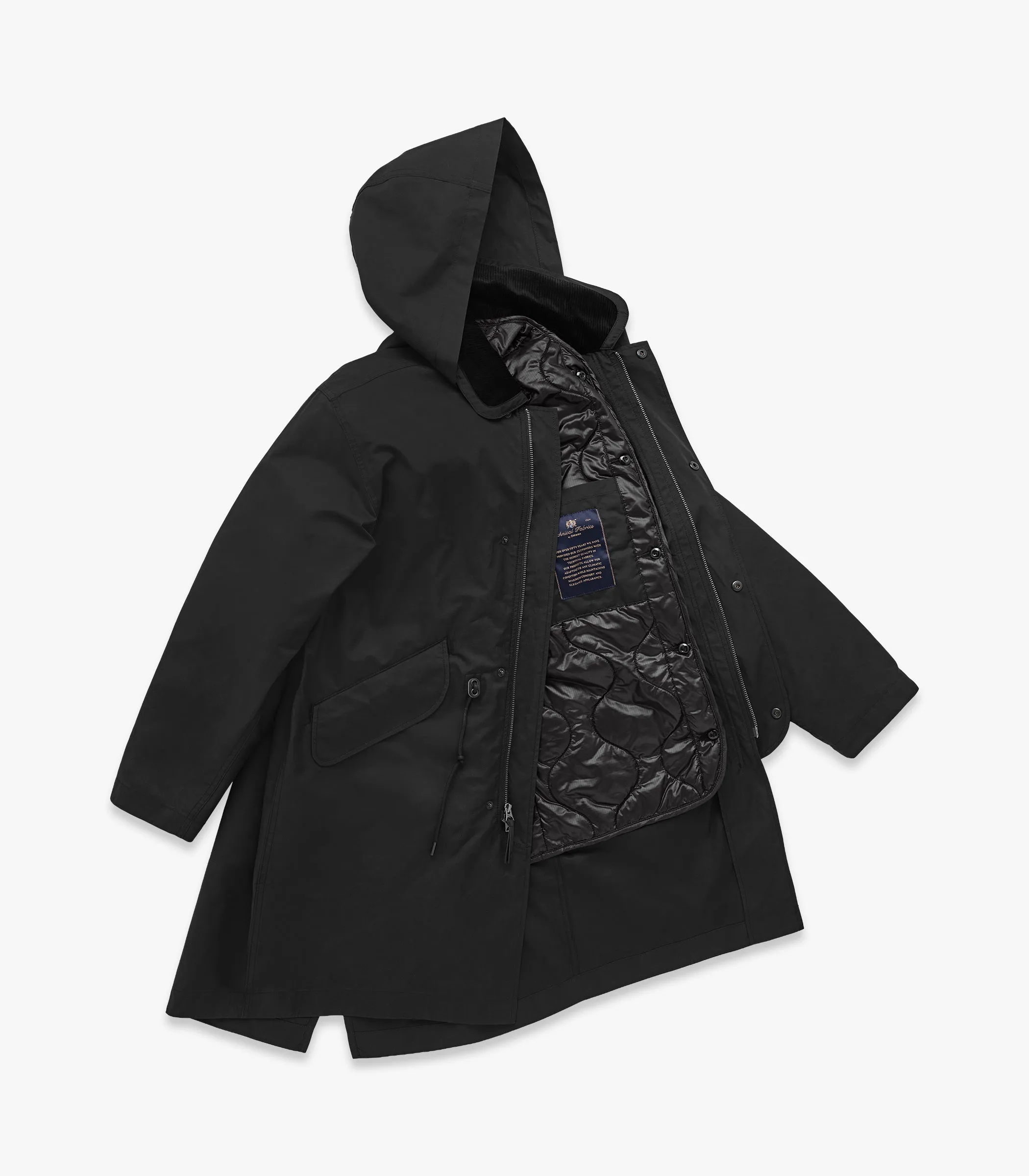 K.P. Dry-Wax PrimaLoft® Fishtail Coat sold by Knickerbocker product image thumbnail 4