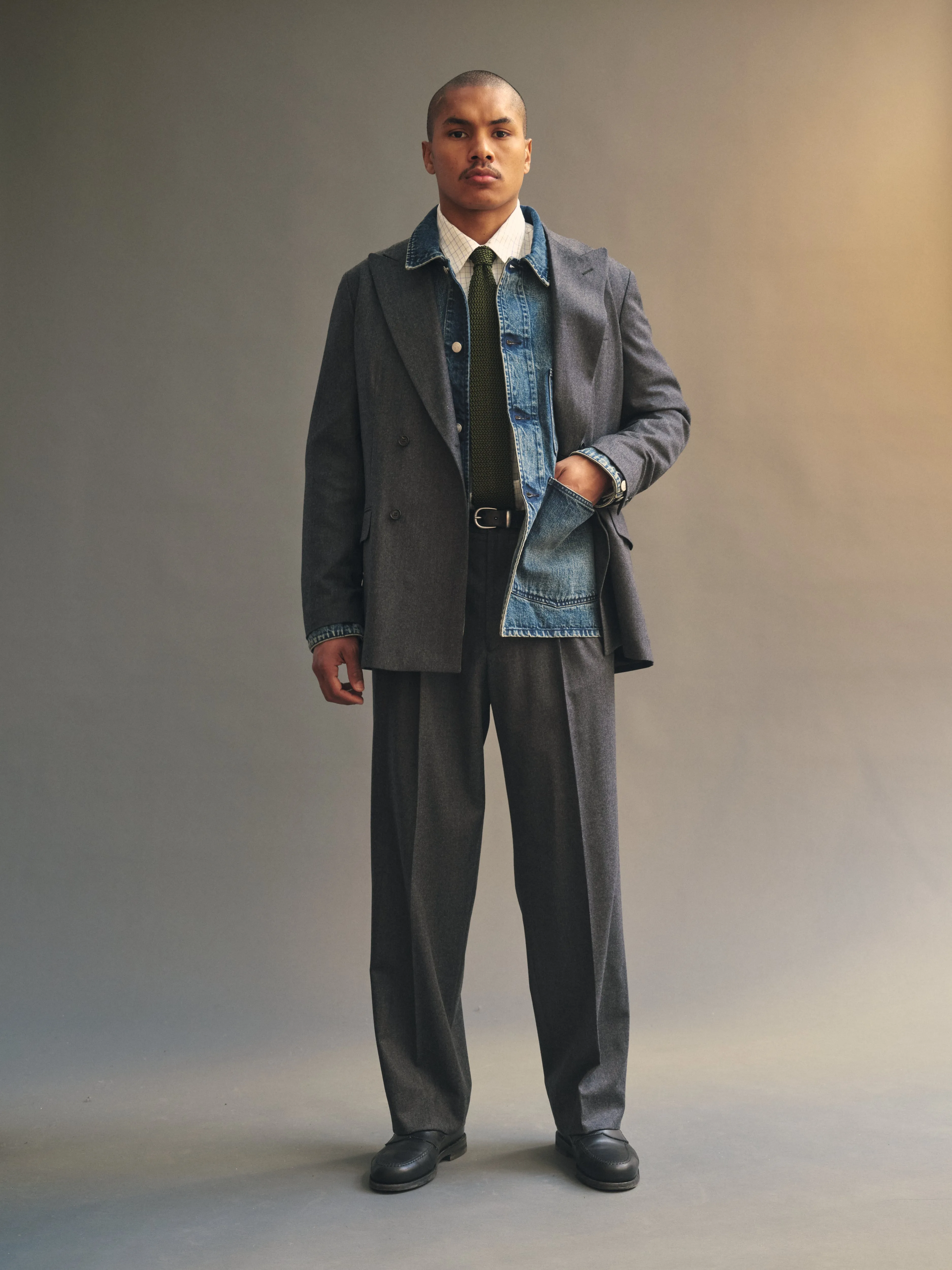 Miles D.B. Wool Flannel Suit Jacket sold by Knickerbocker product image thumbnail 5