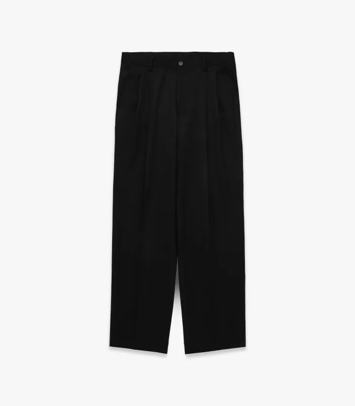 Miles Wool Flannel Pleated Trouser made by Knickerbocker